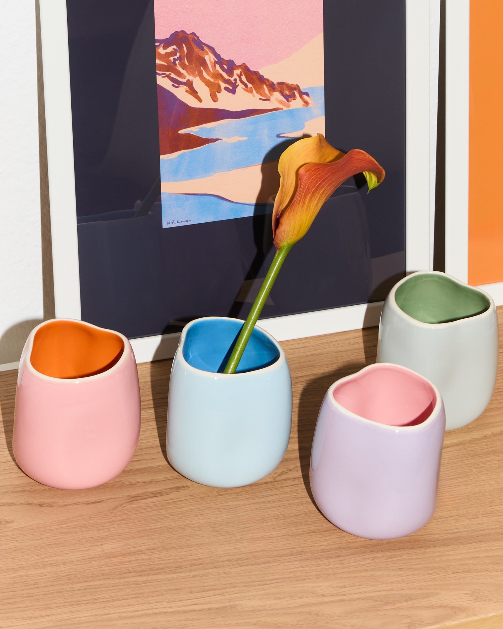 João vaas S paars roze