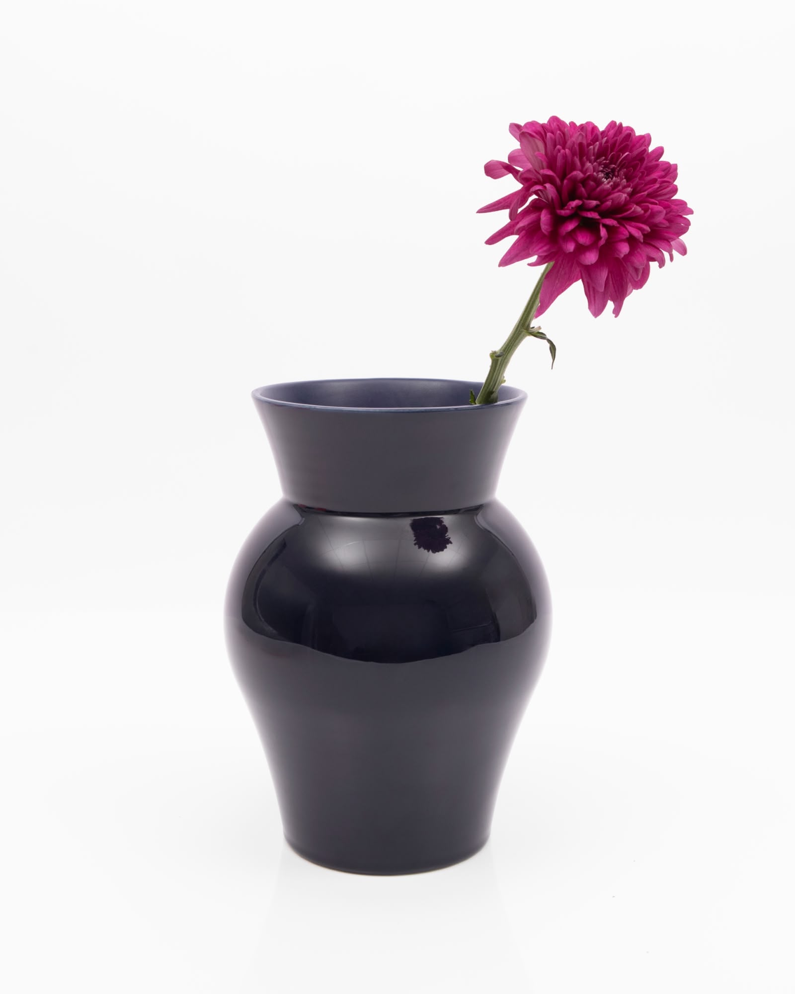 Alva Vase L dunkelblau