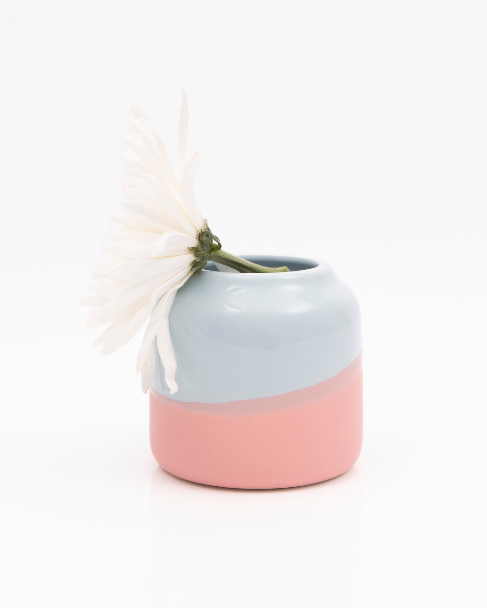 Bebé Vase S hellblau rosa