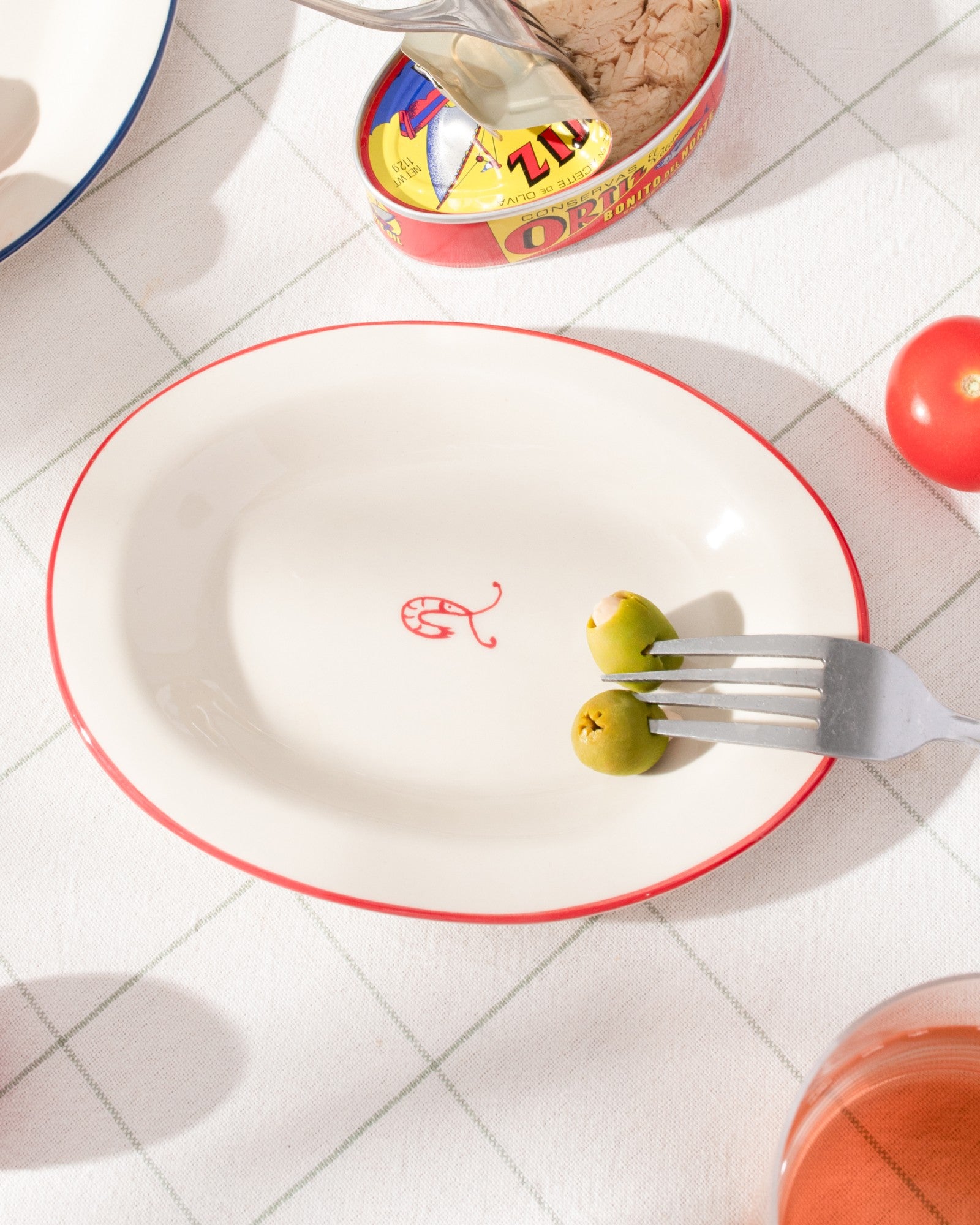 Brio - Mini plate red
