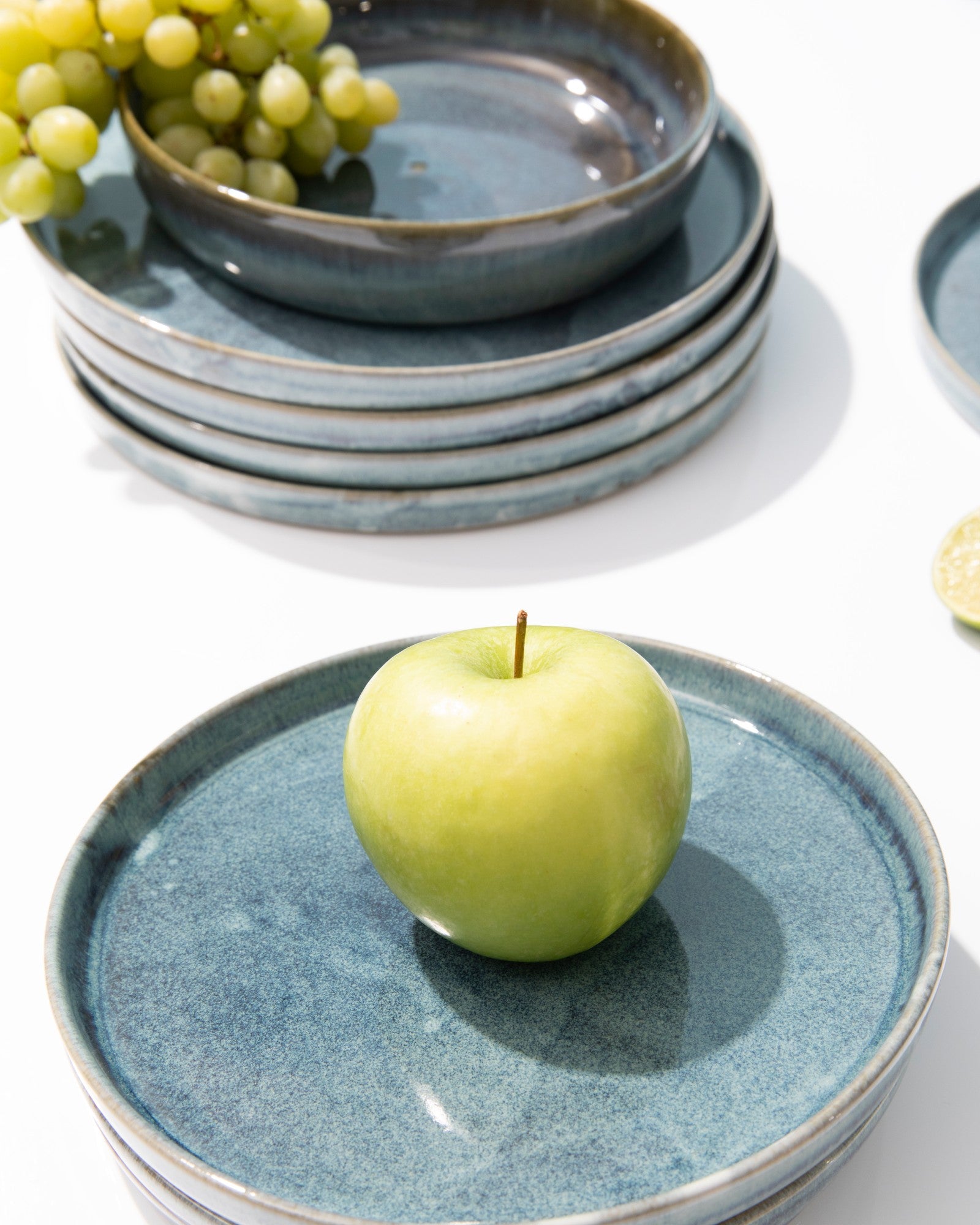 Cordoama - Klein bord modern groenblauw