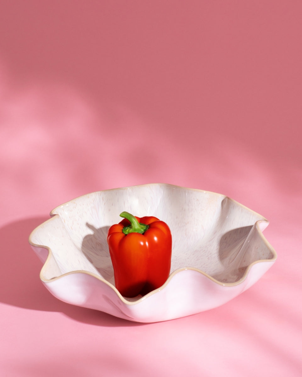 Areia Servierschale groß shell sand