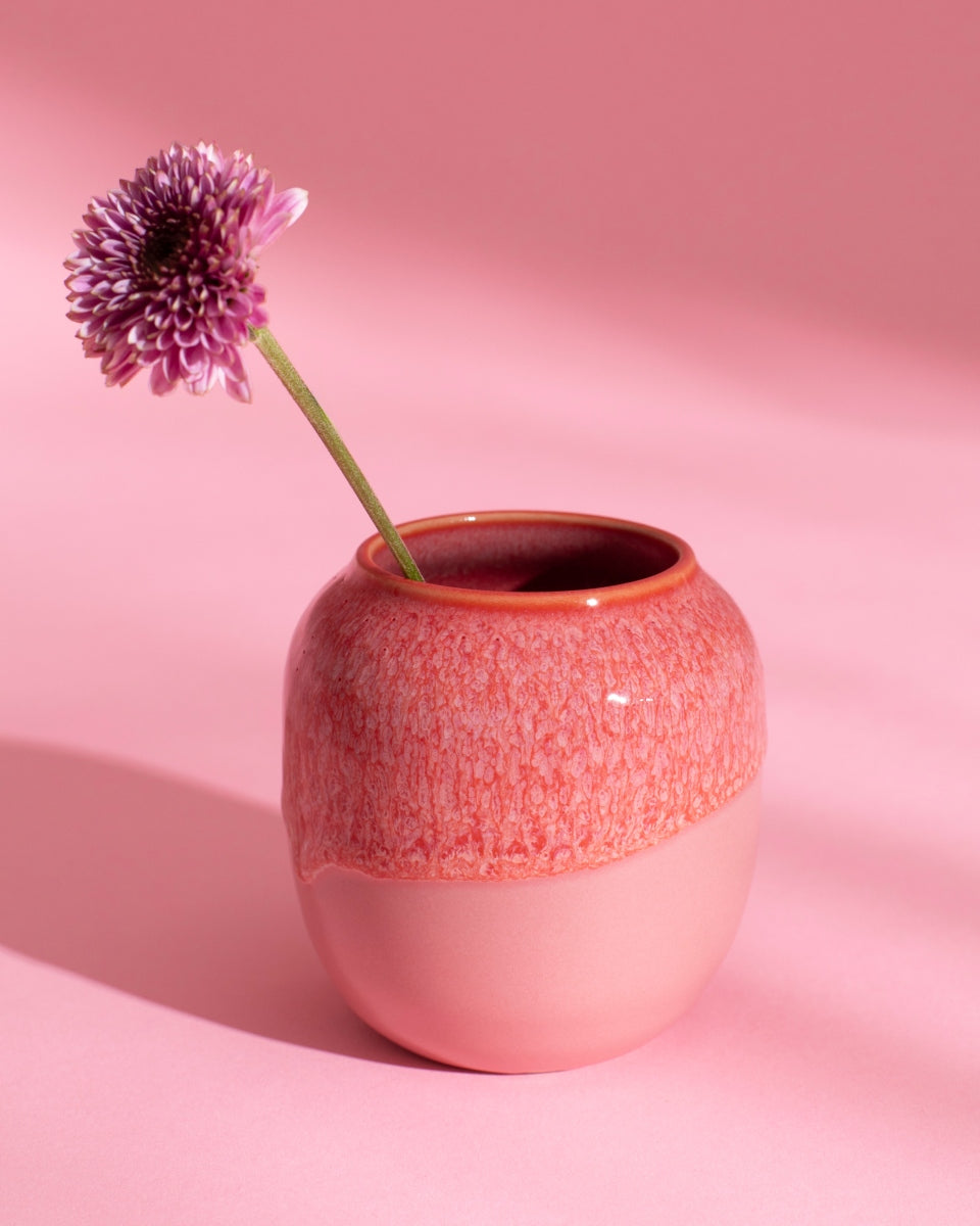 Coimbra Vase M pink rosa
