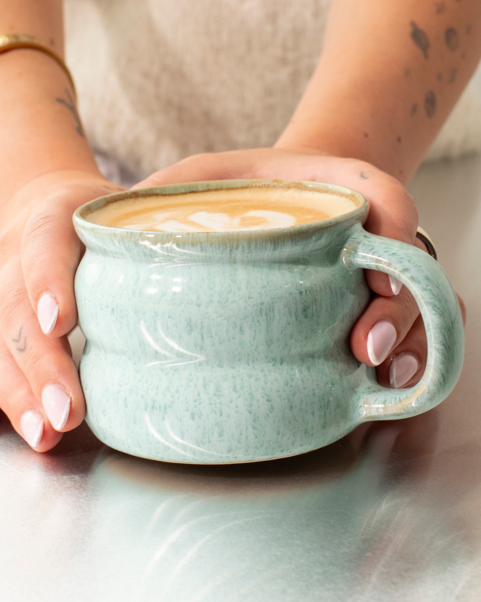 Ombra - Small mug Bubble mint