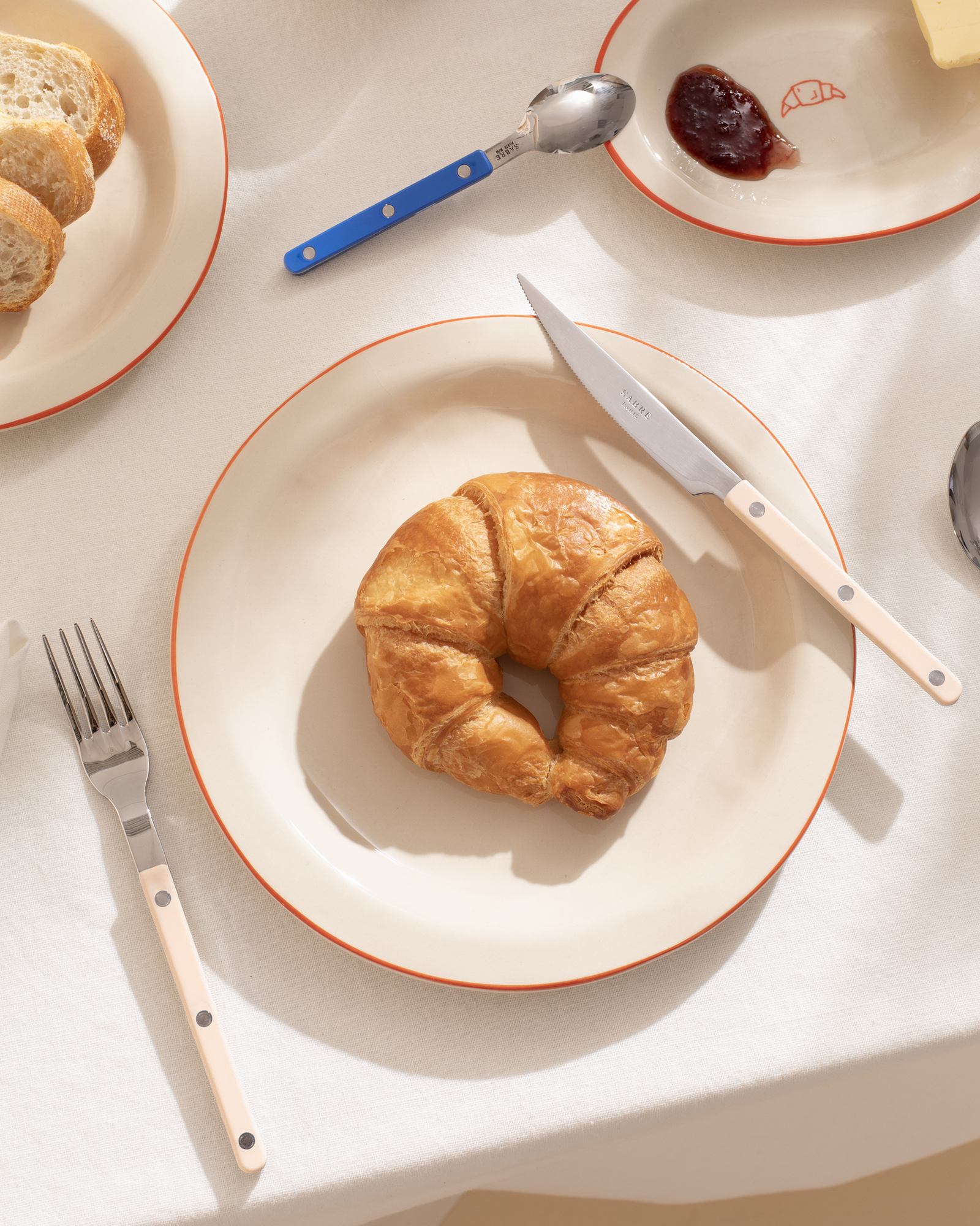 MaM x Sabre Paris Plate large orange