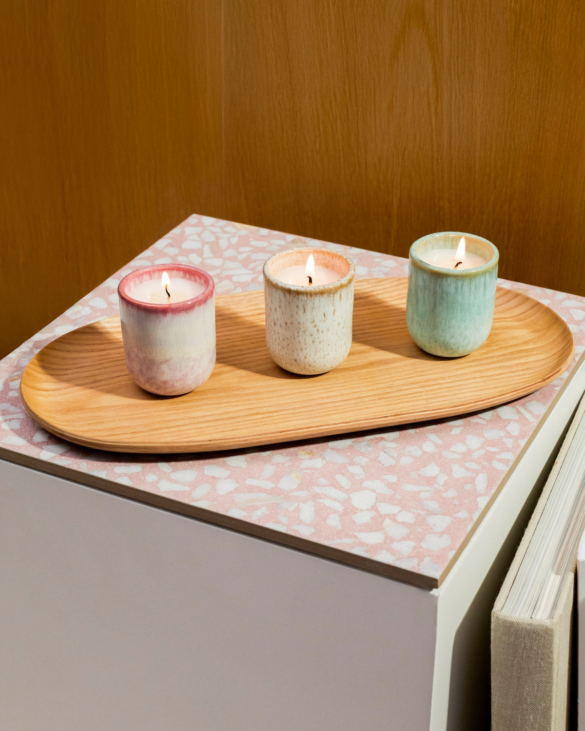 Copa Alto - Petite bougie parfumée Set de 3 mix
