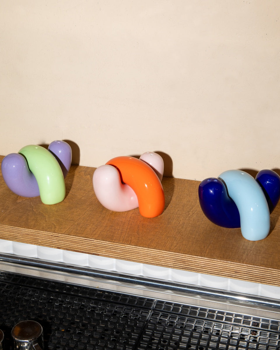 Seia Salz- & Pfefferstreuer orange rosa