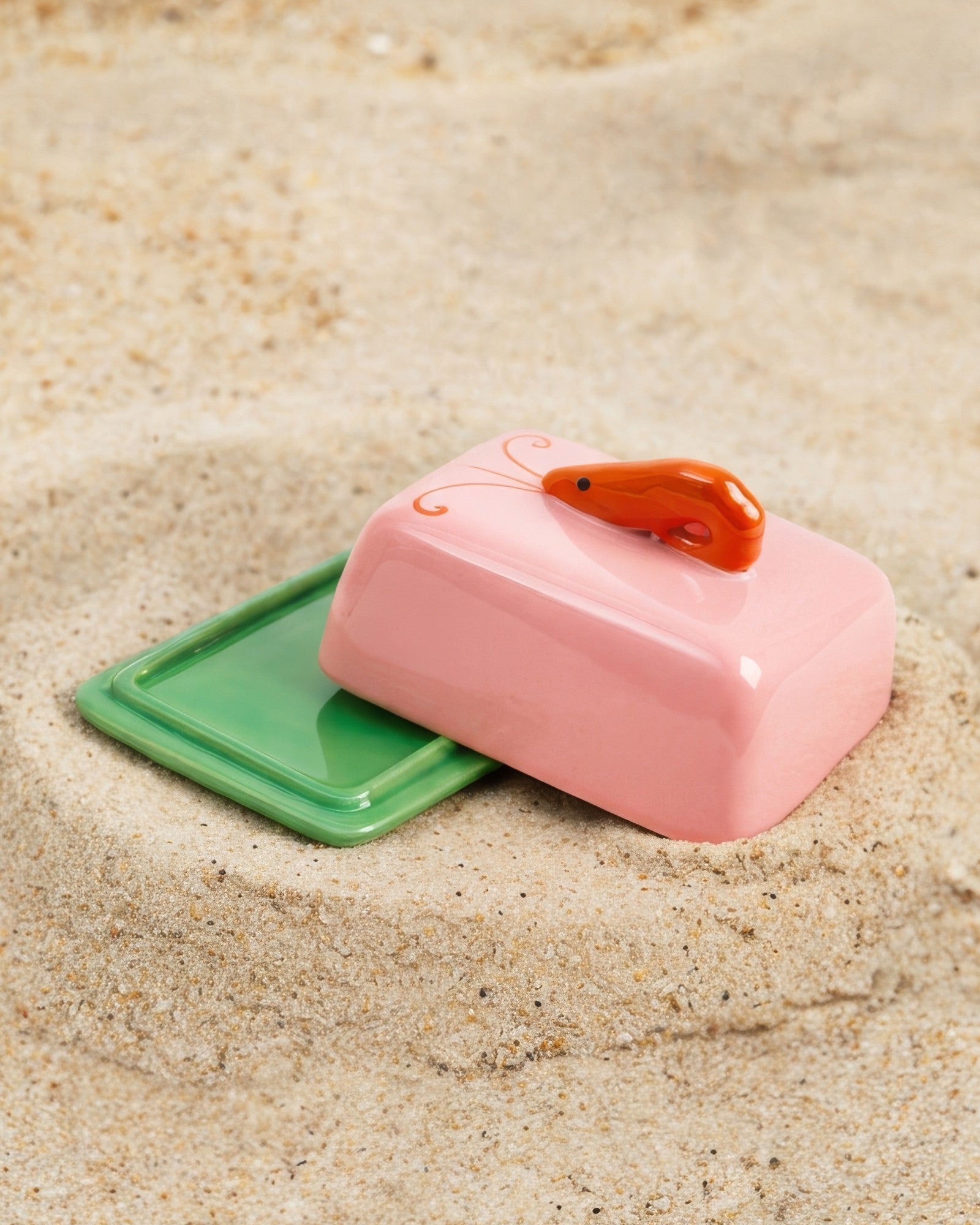 MaM x Isis Maria - Butter dish pink green