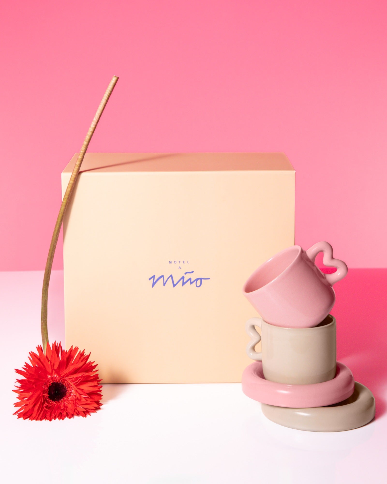 Seia Geschenk-Set rosa sand 5-teilig