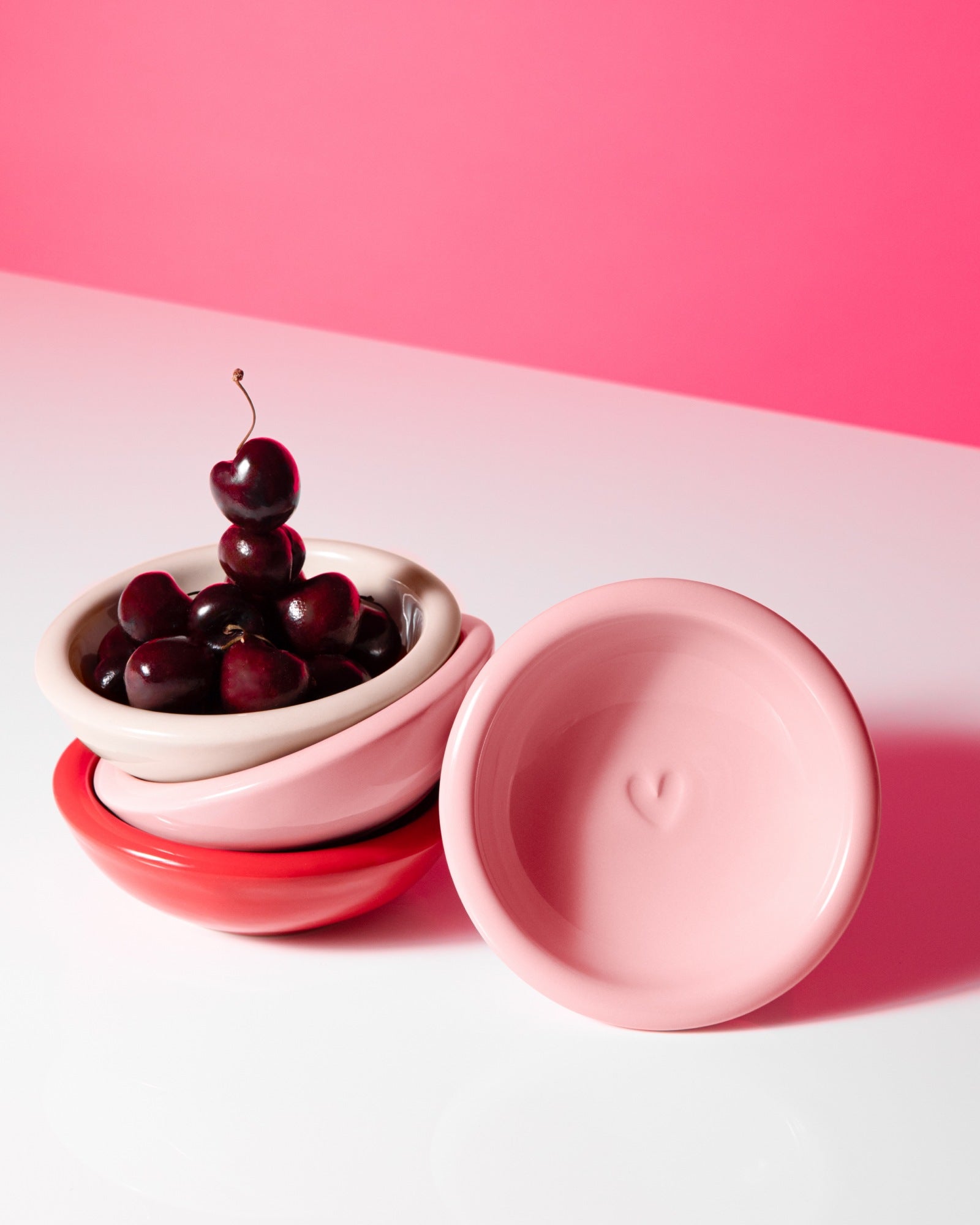 Seia - Kleine mueslikom Hart roze