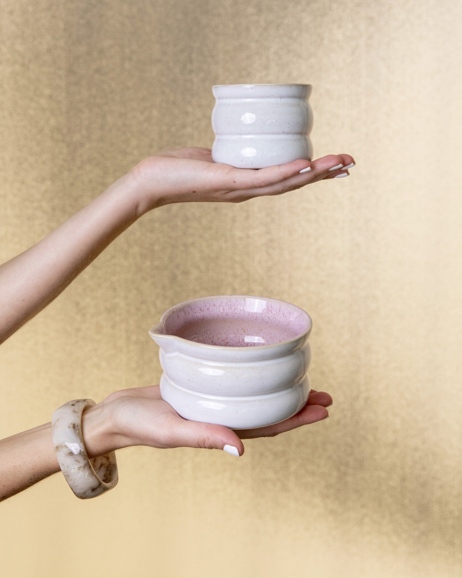 Areia - Ciotola per matcha Bubble rosa
