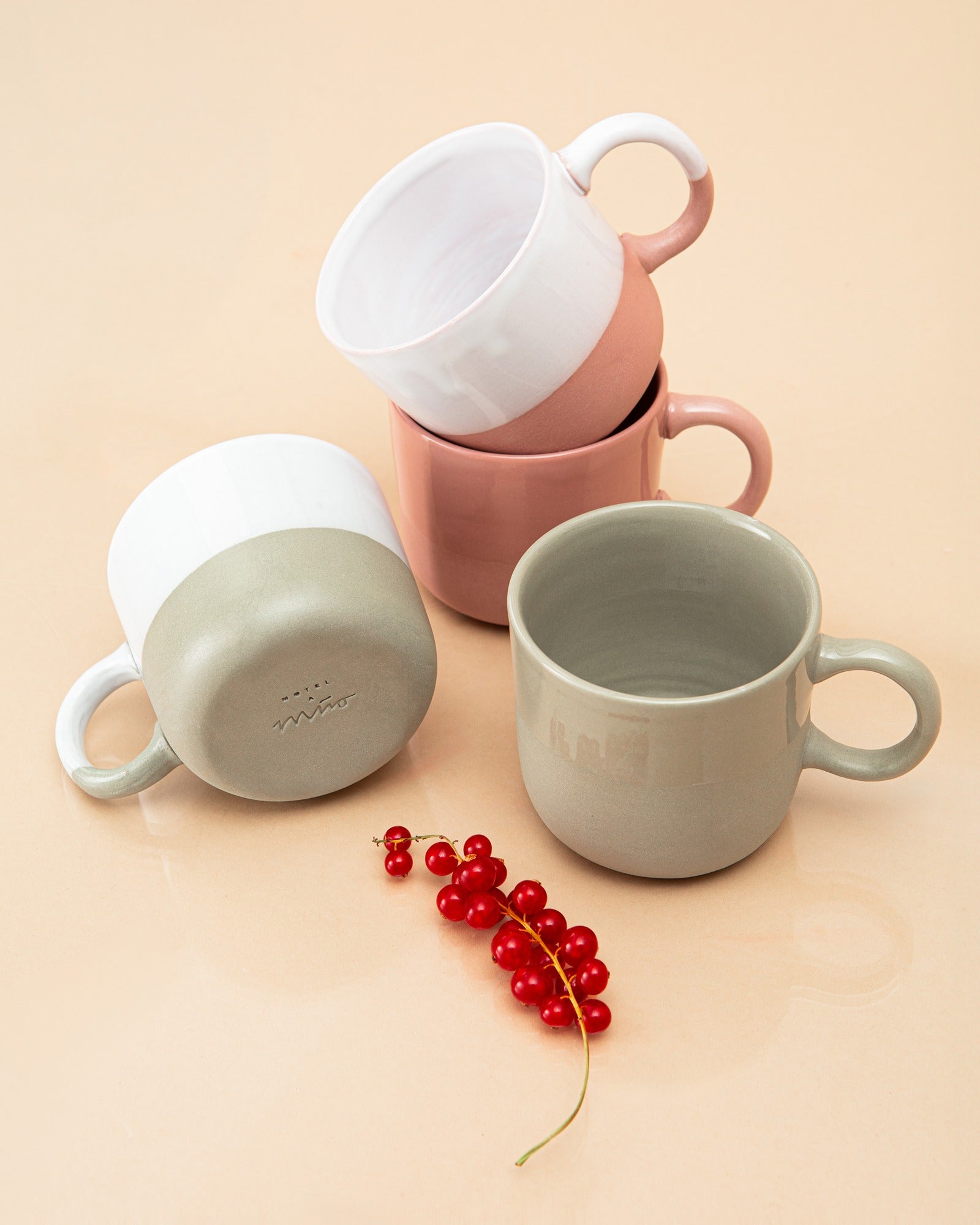 Dusty Pastels - Set of 4 Mugs small