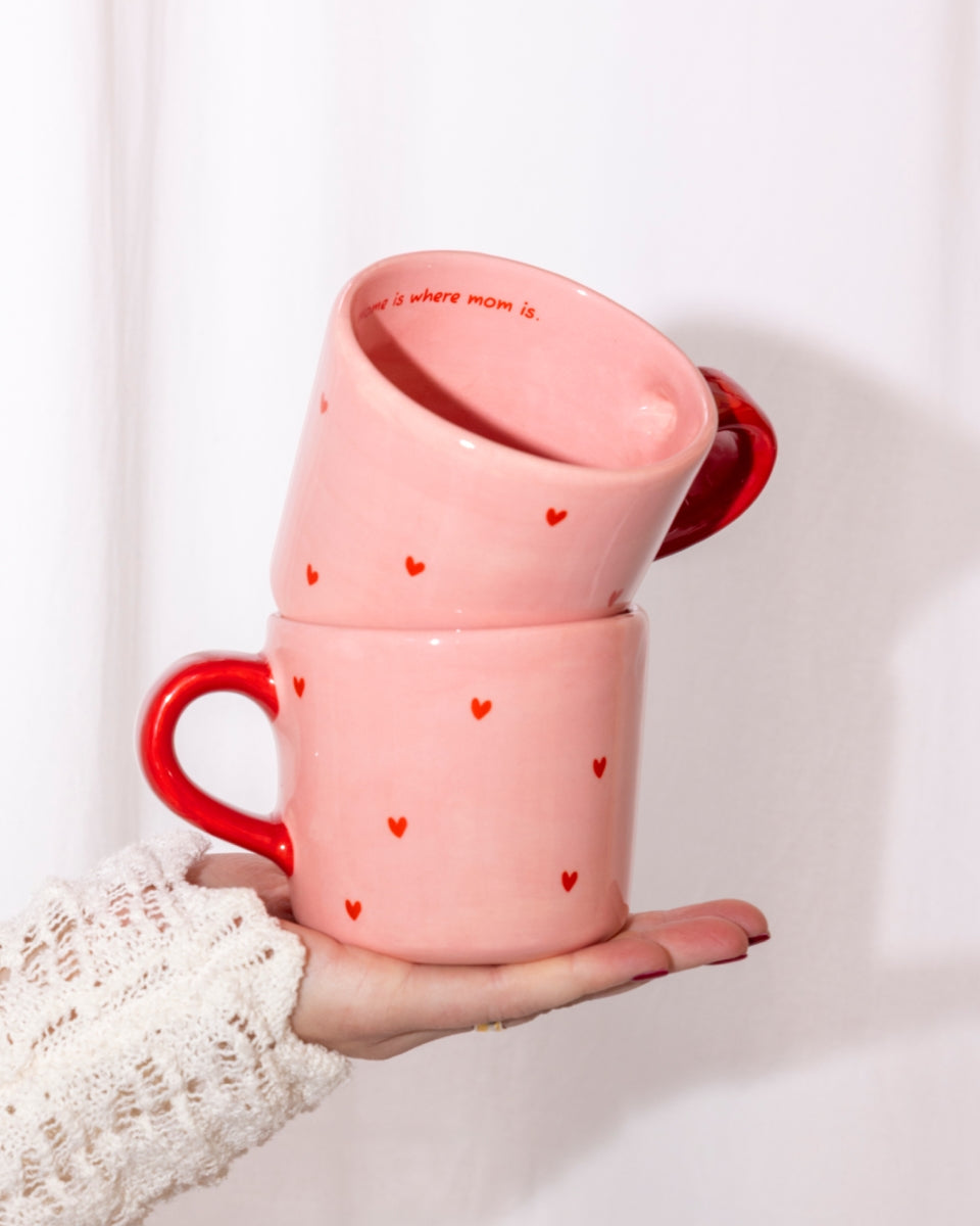 Lira - Grote kop Hart roze rood
