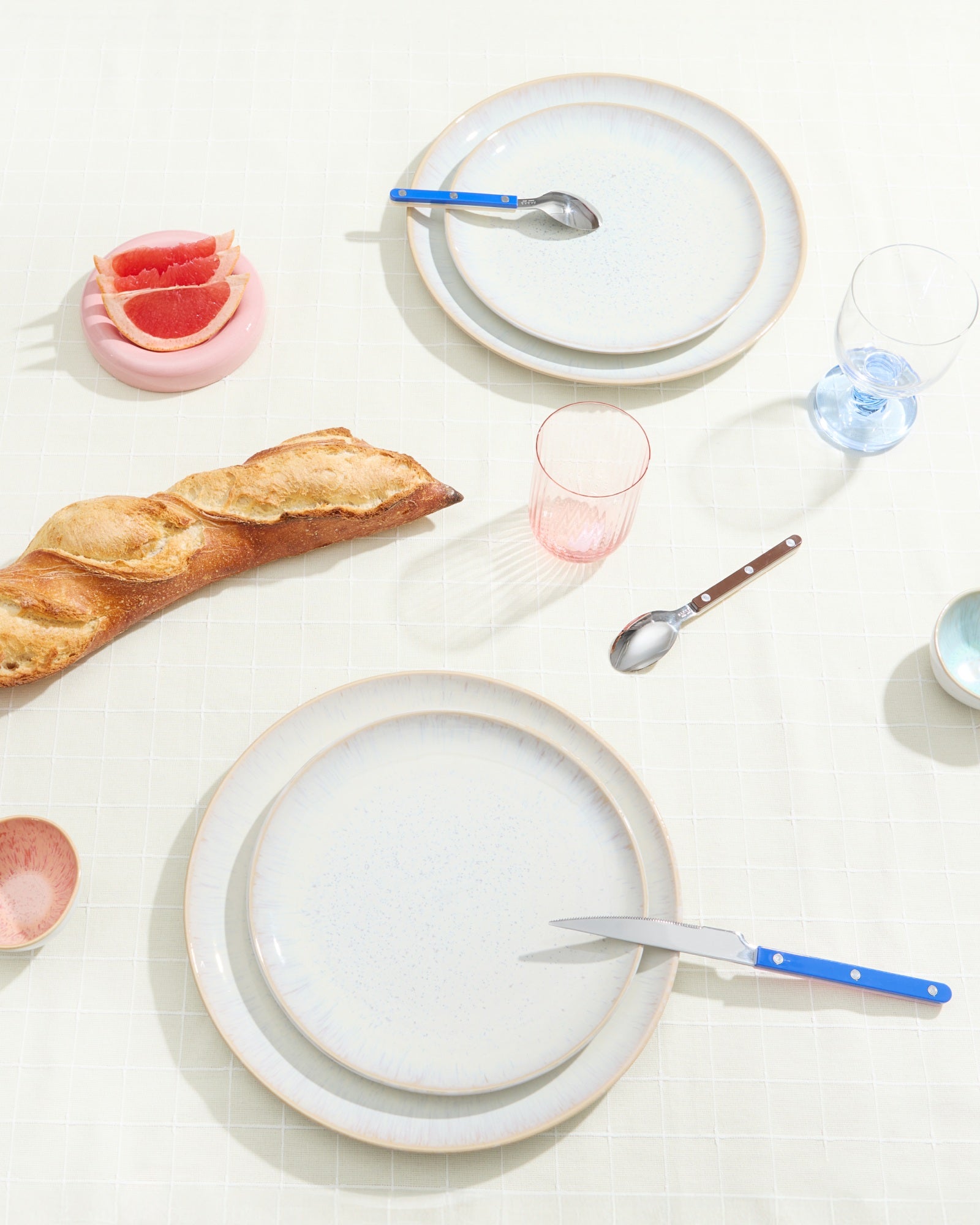 Areia - Plate set classic sand 6 pieces