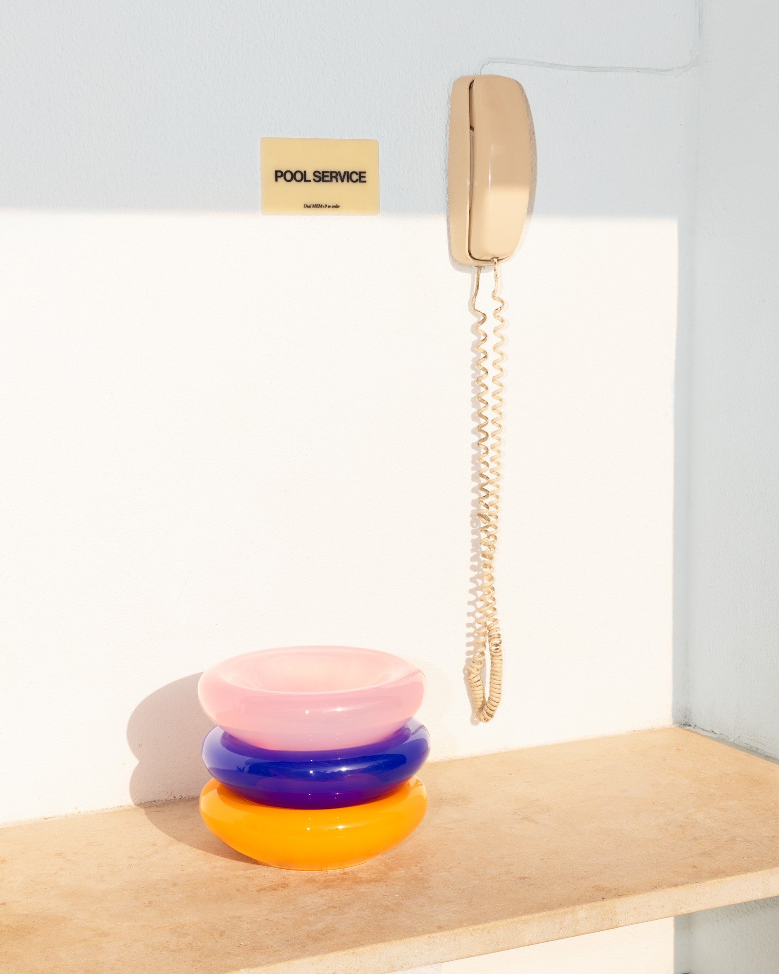 Seia - Ciotola in vetro blu