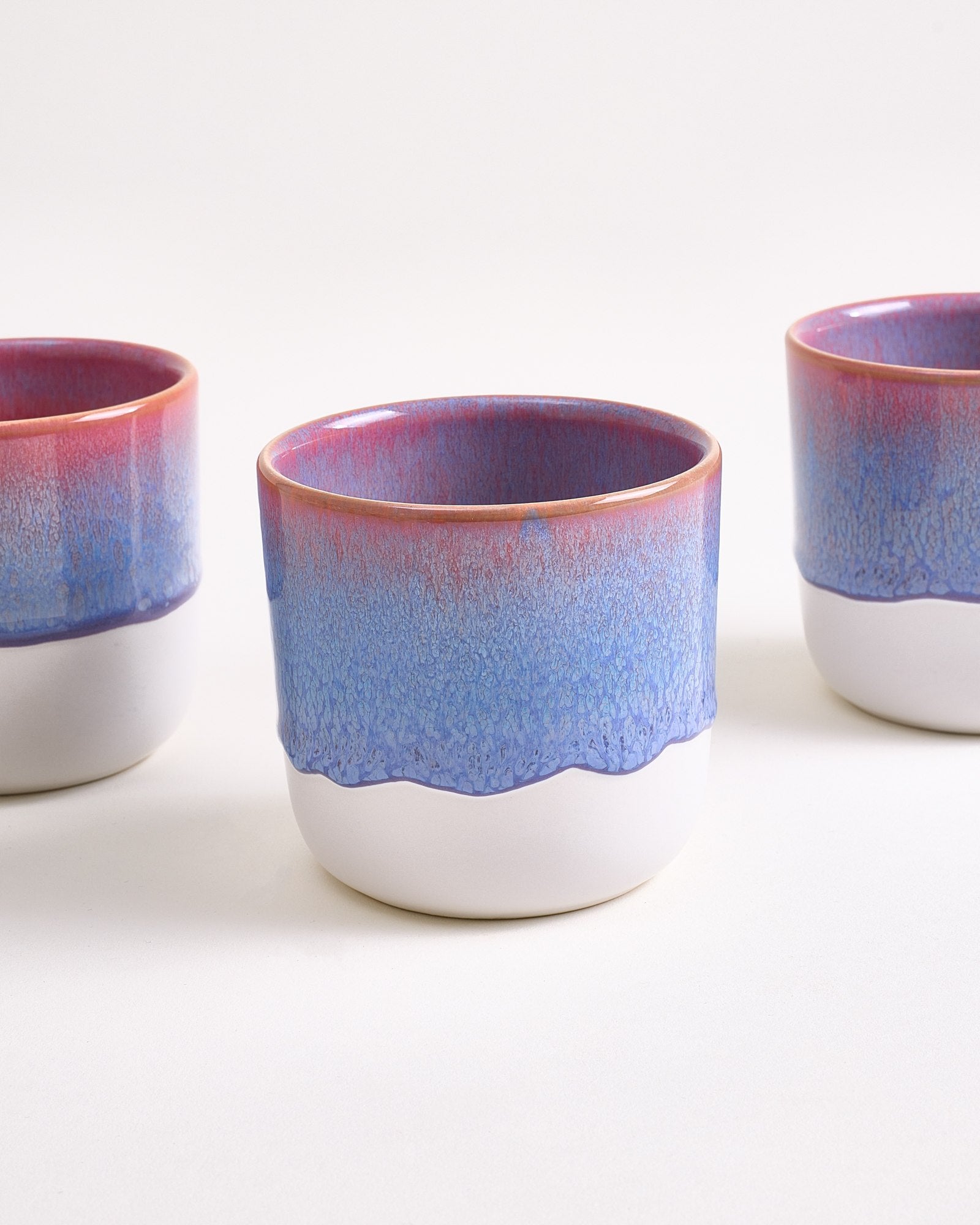 Coimbra - Set of 4 large Cups lilac pink