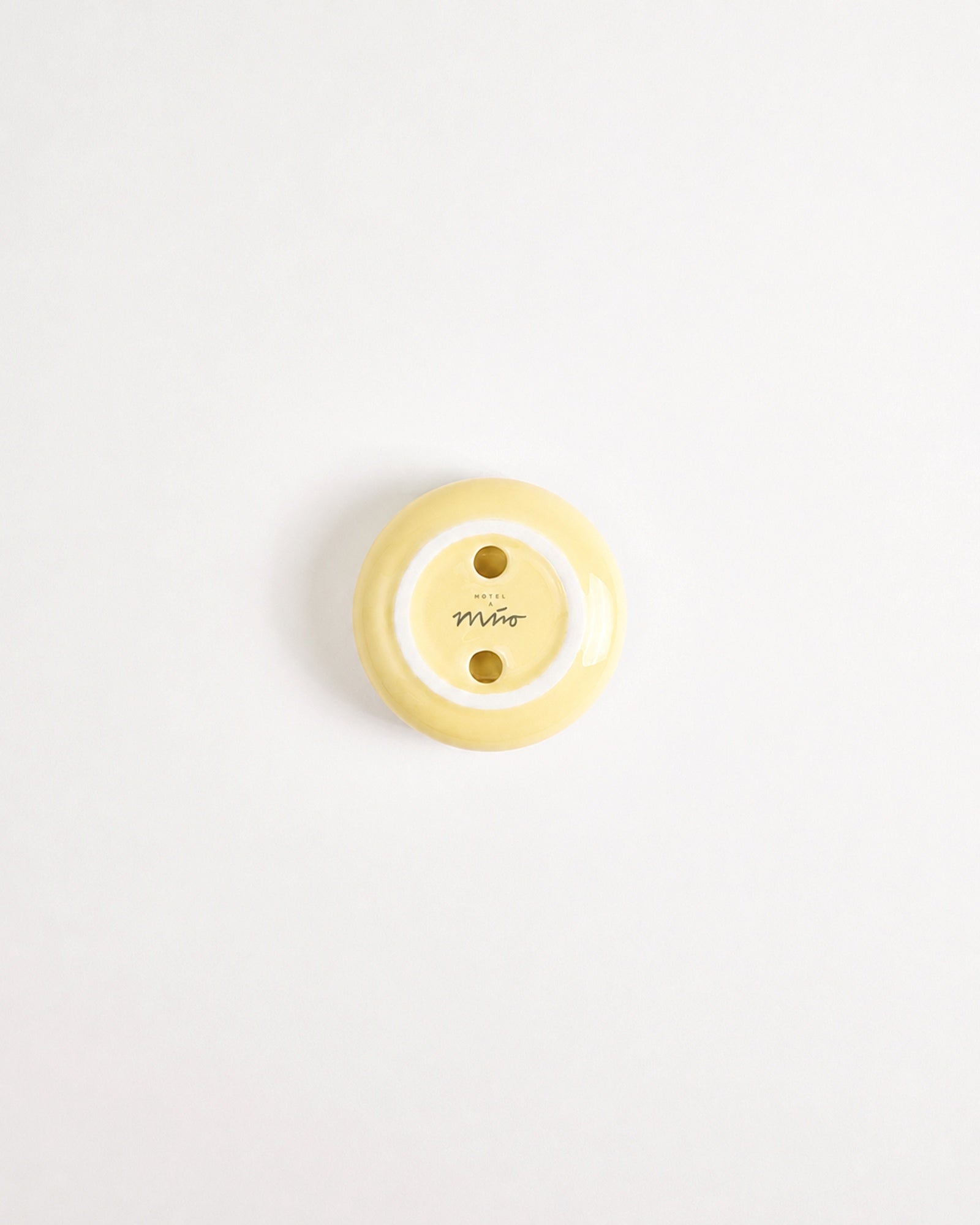 Seia - Large candlestick yellow