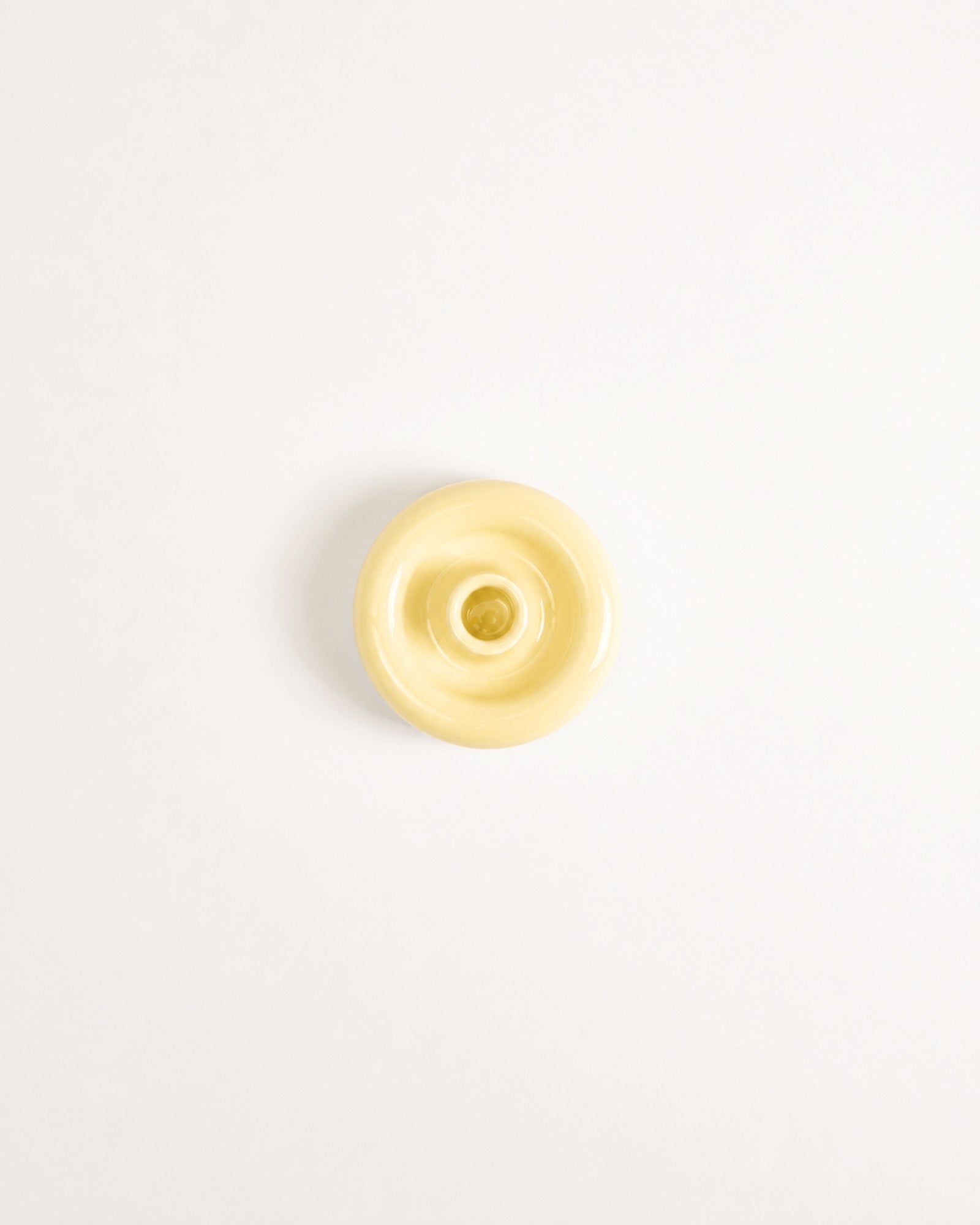 Seia - Large candlestick yellow