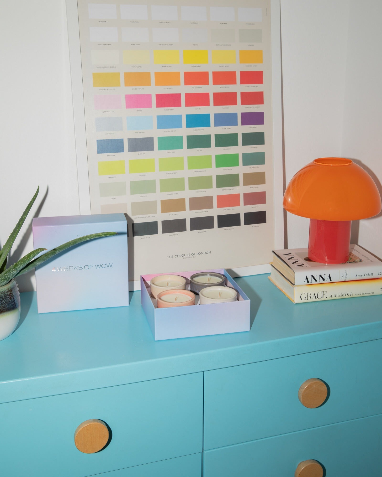 Advent set of scented candles