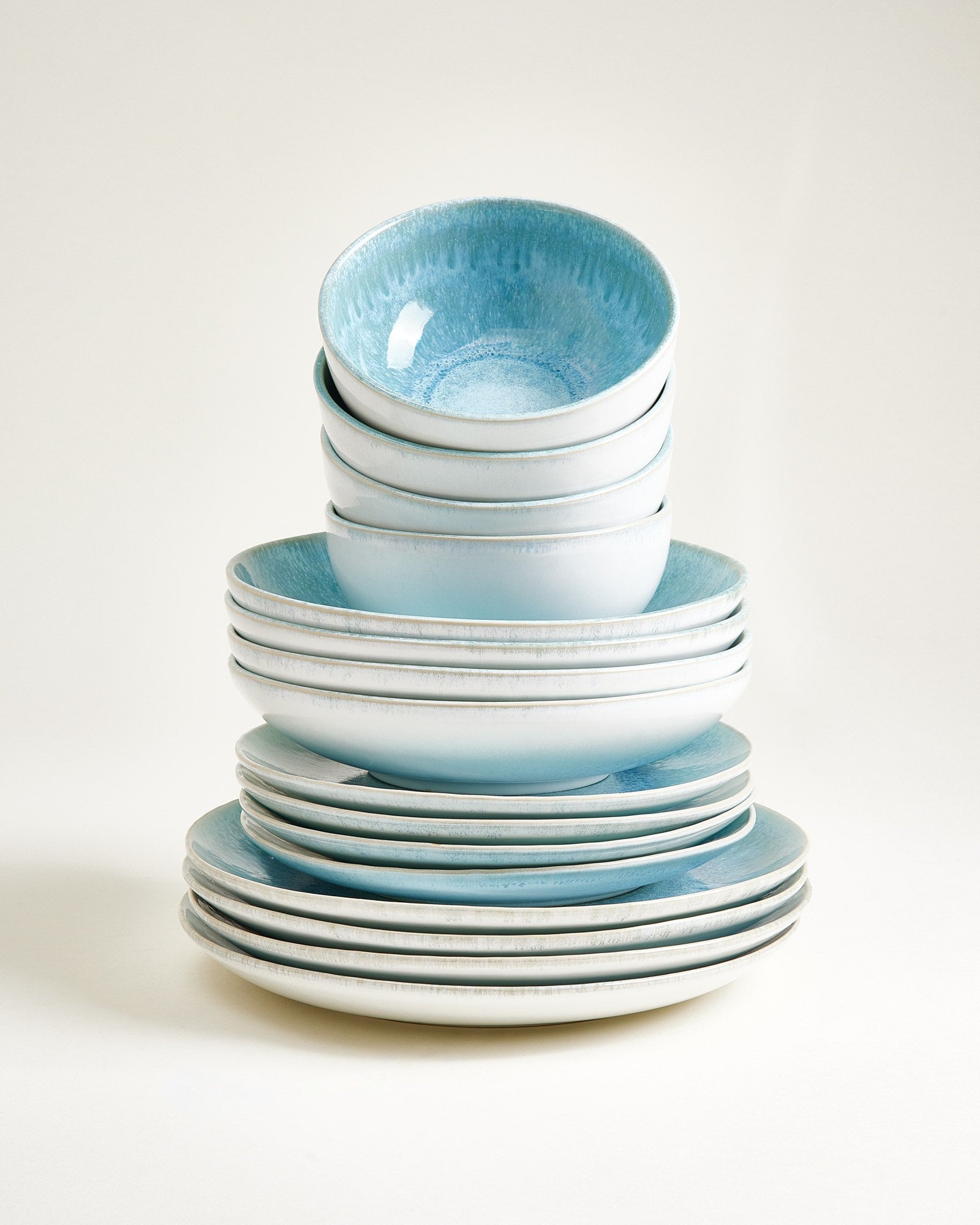 Alcachofra - Set da 16 pezzi verde-blu