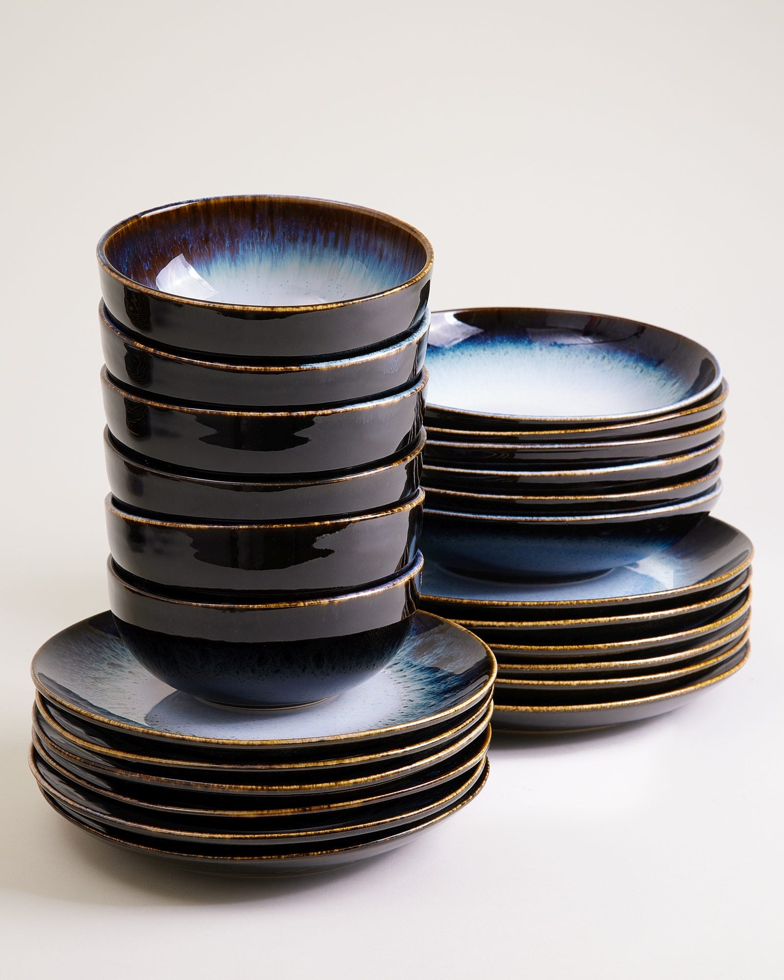 Alcachofra black - Set of 24 pieces