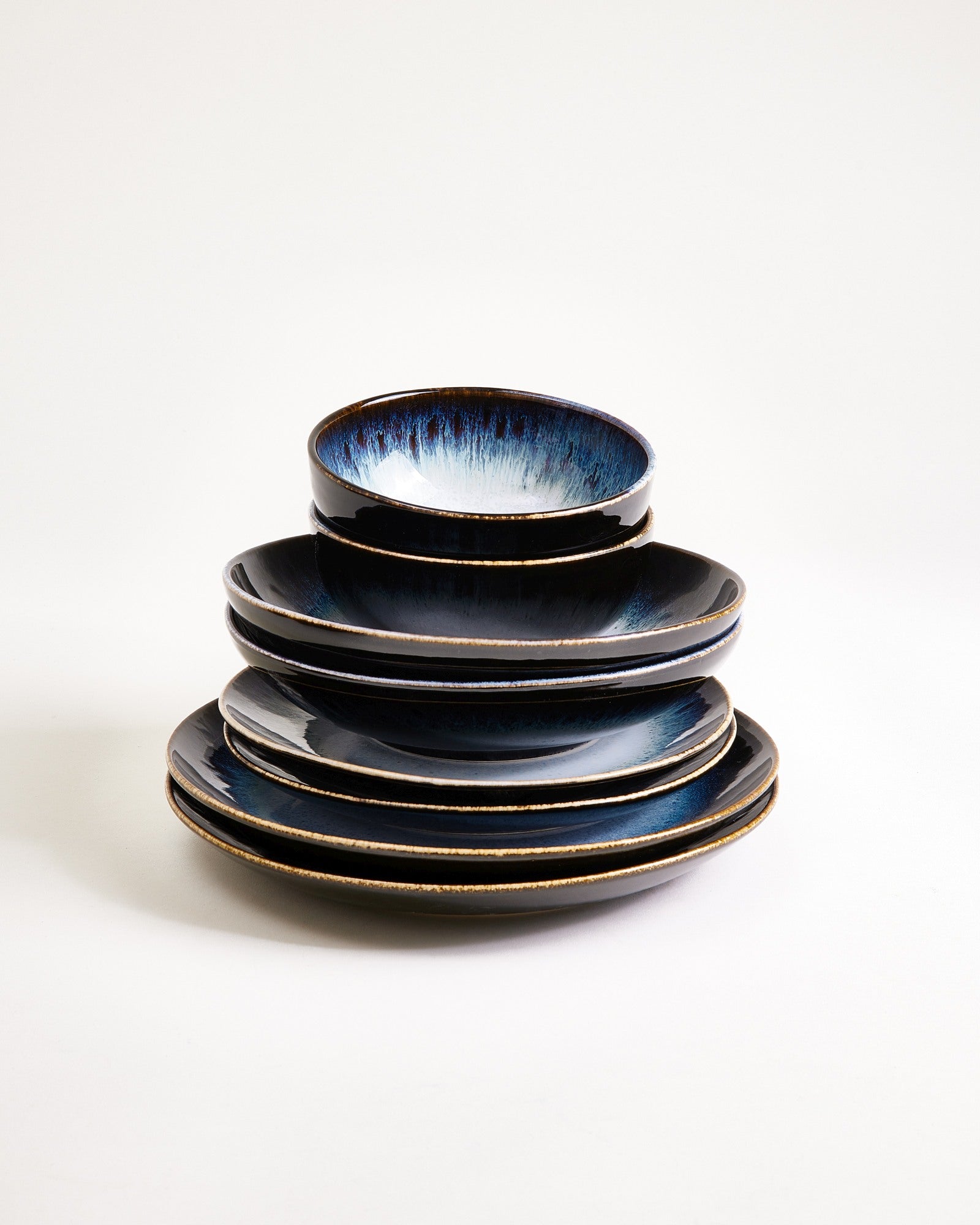 Alcachofra black - Set of 8 pieces