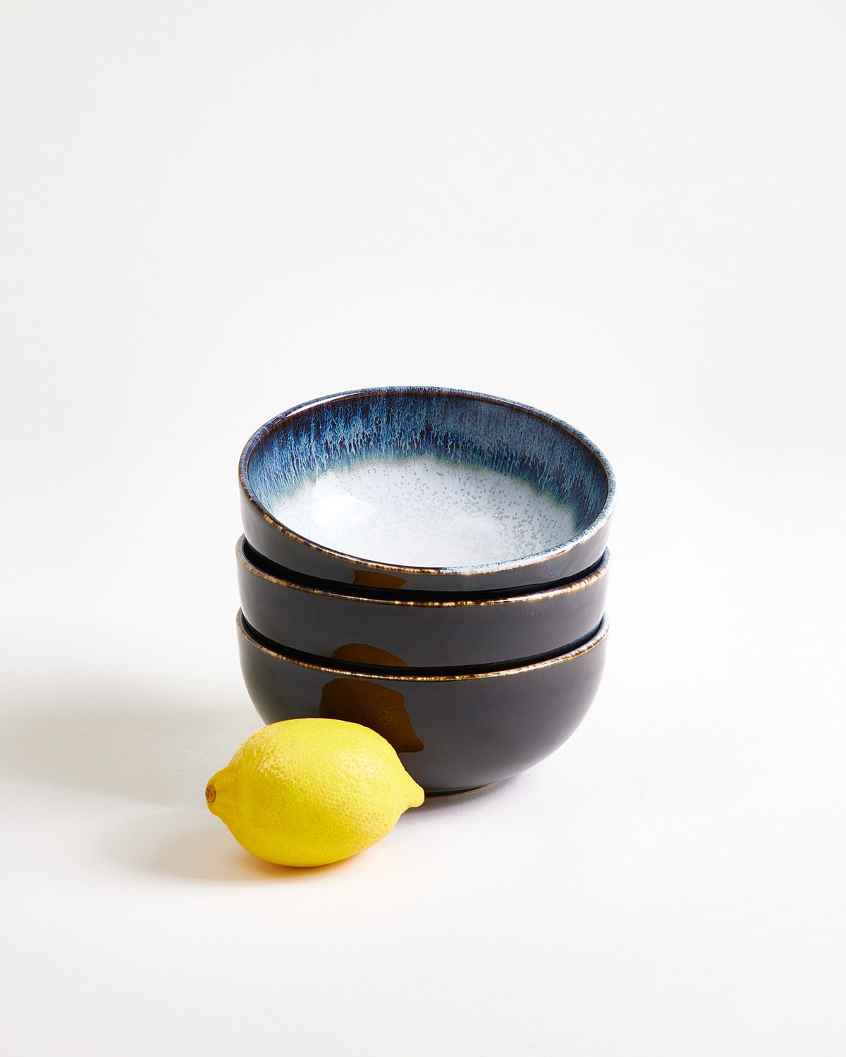 Alcachofra - Ciotola per cereali blu scuro