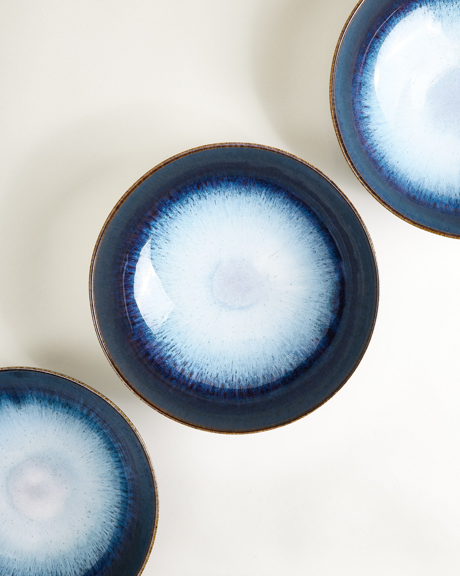 Alcachofra Servierschale schwarzblau
