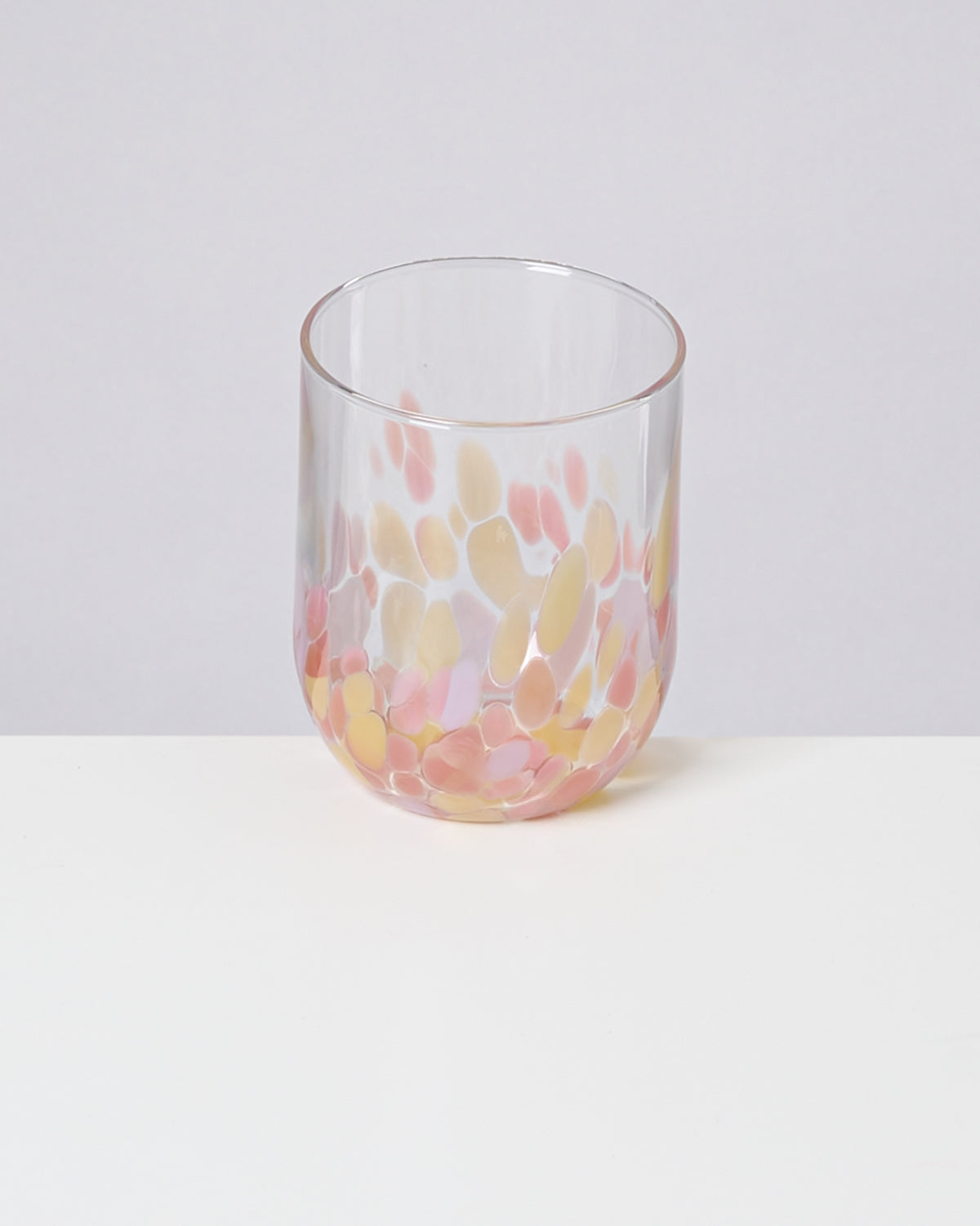 Alegria Glas groß rosa sand