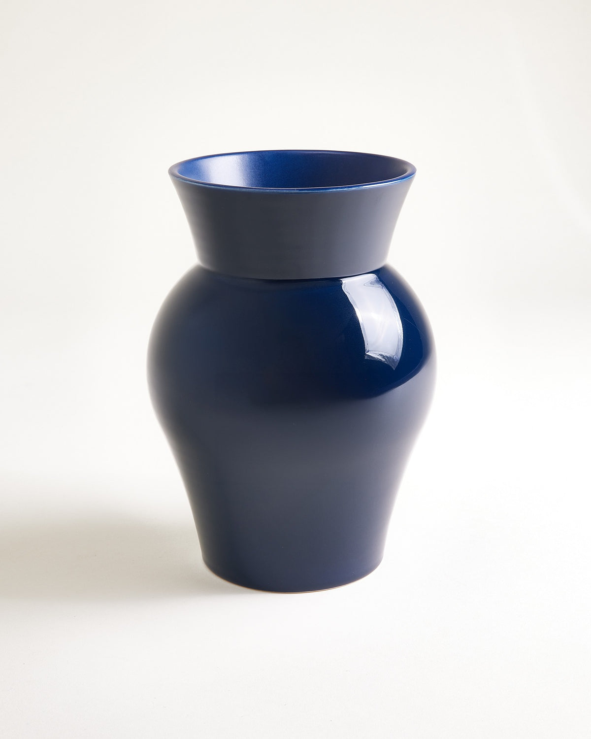 Alva Vase L dunkelblau
