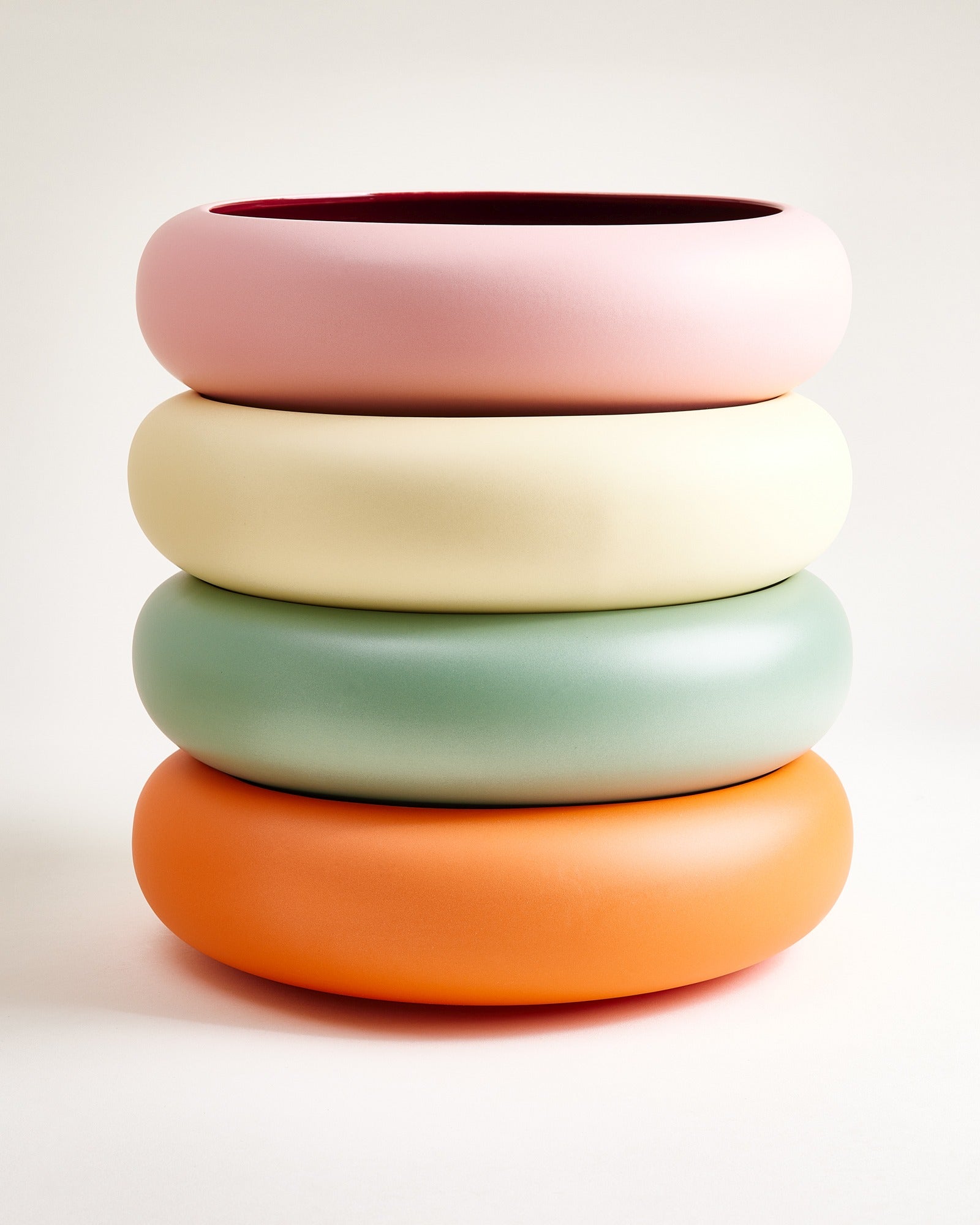 Alva - Fruit bowl sage dark green