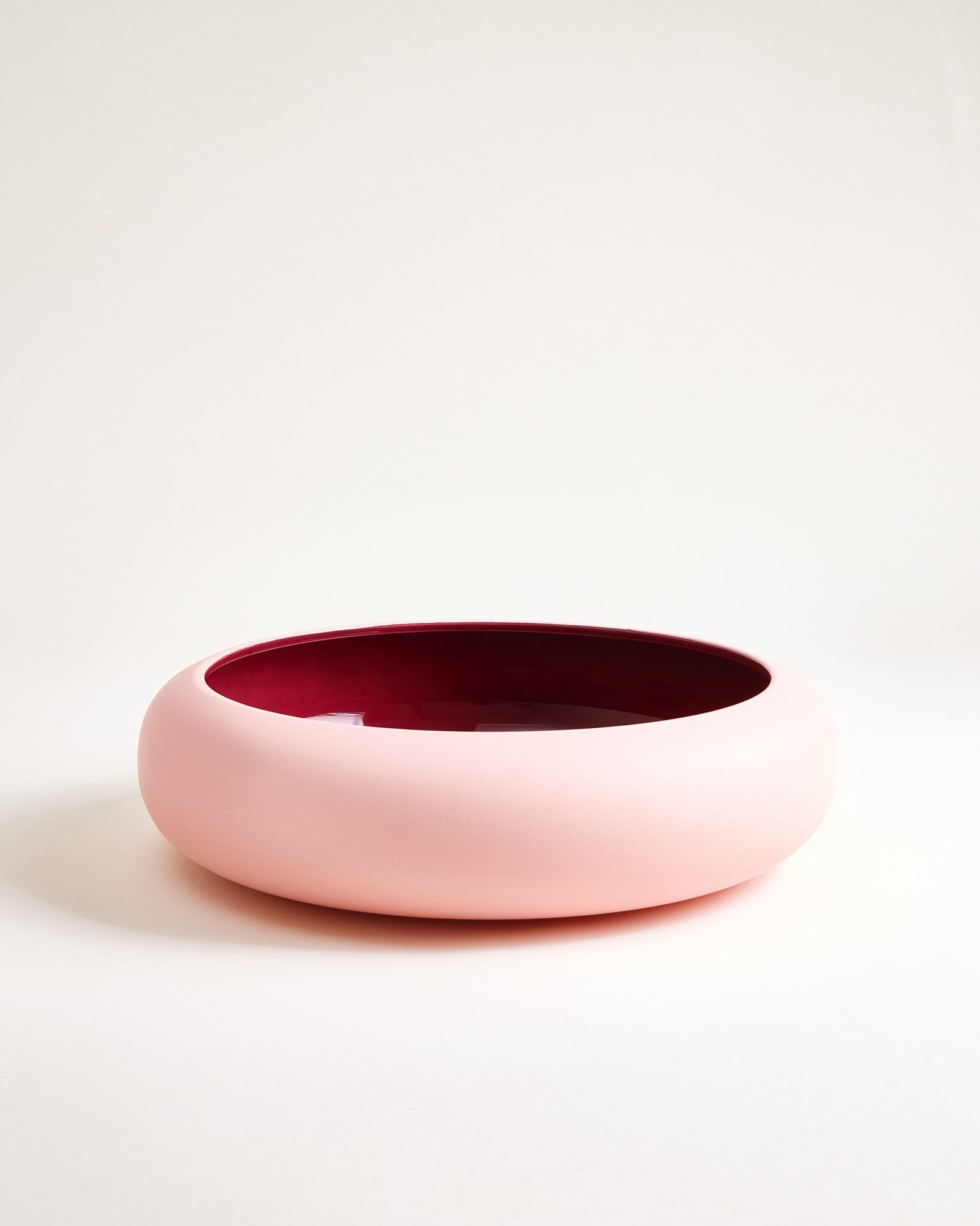 Alva - Fruit bowl pink burgundy