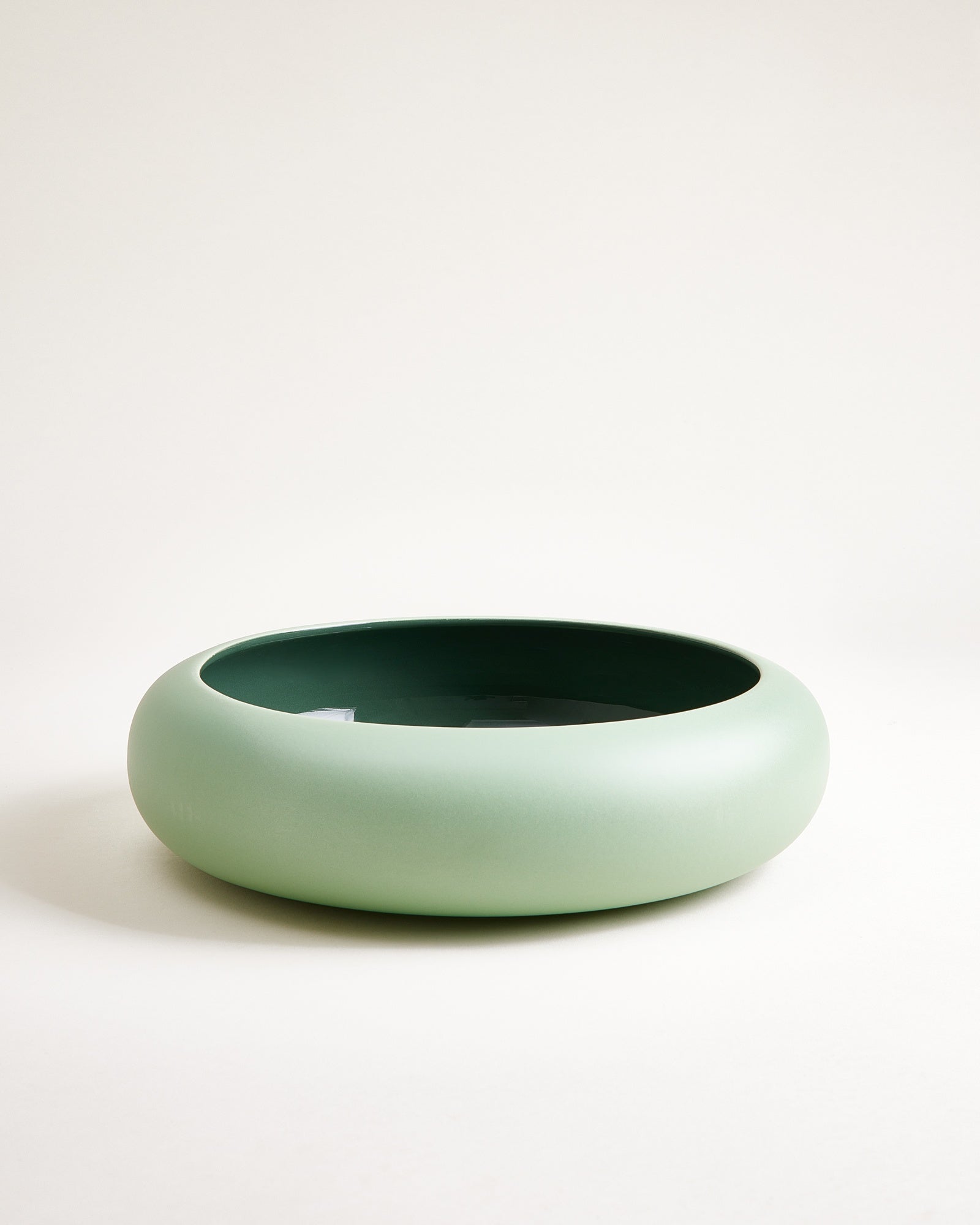 Alva - Fruit bowl sage dark green