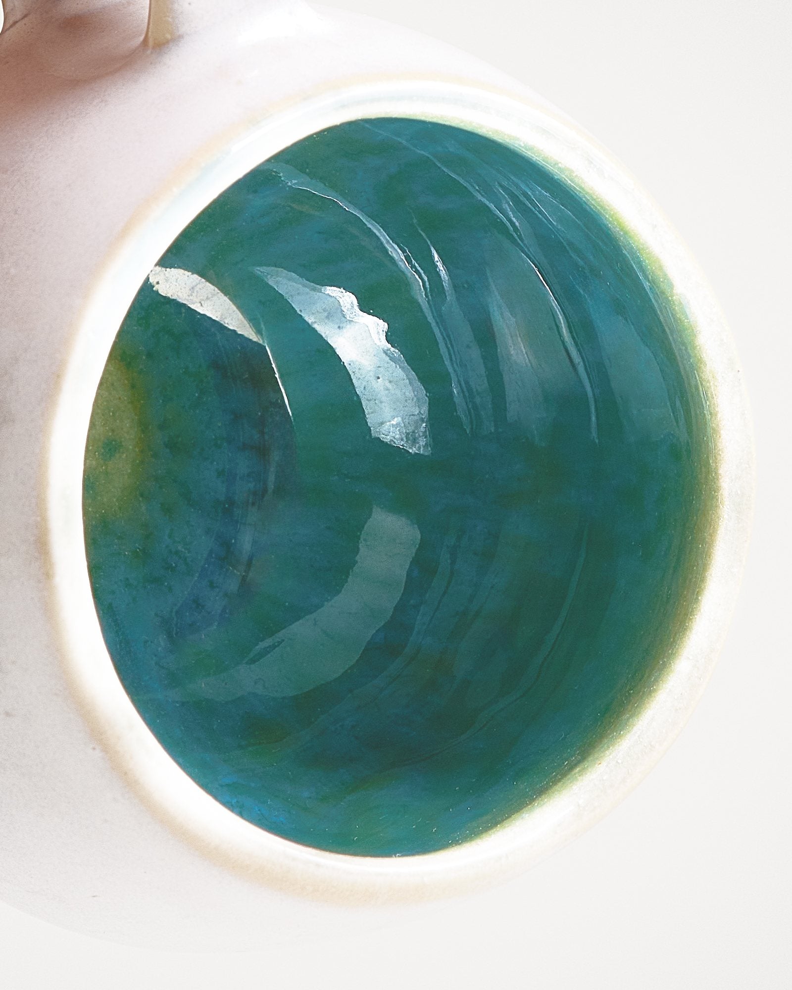 Areia - Tasse à café avec anse aqua