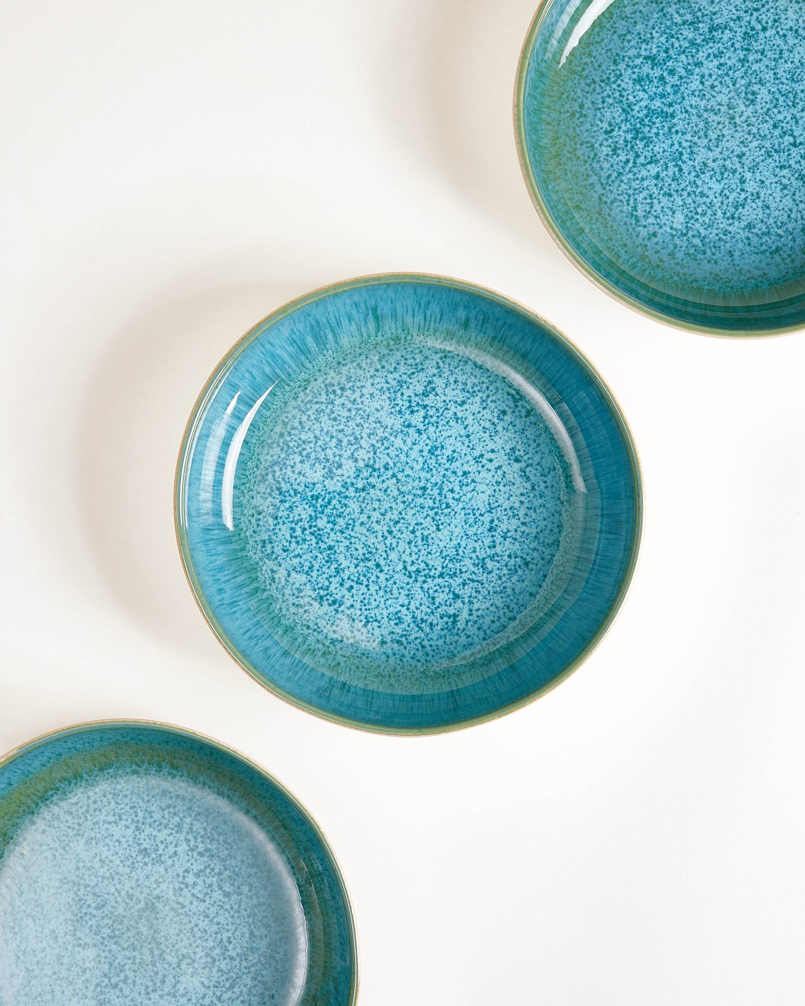 Areia - Pasta plate modern aqua