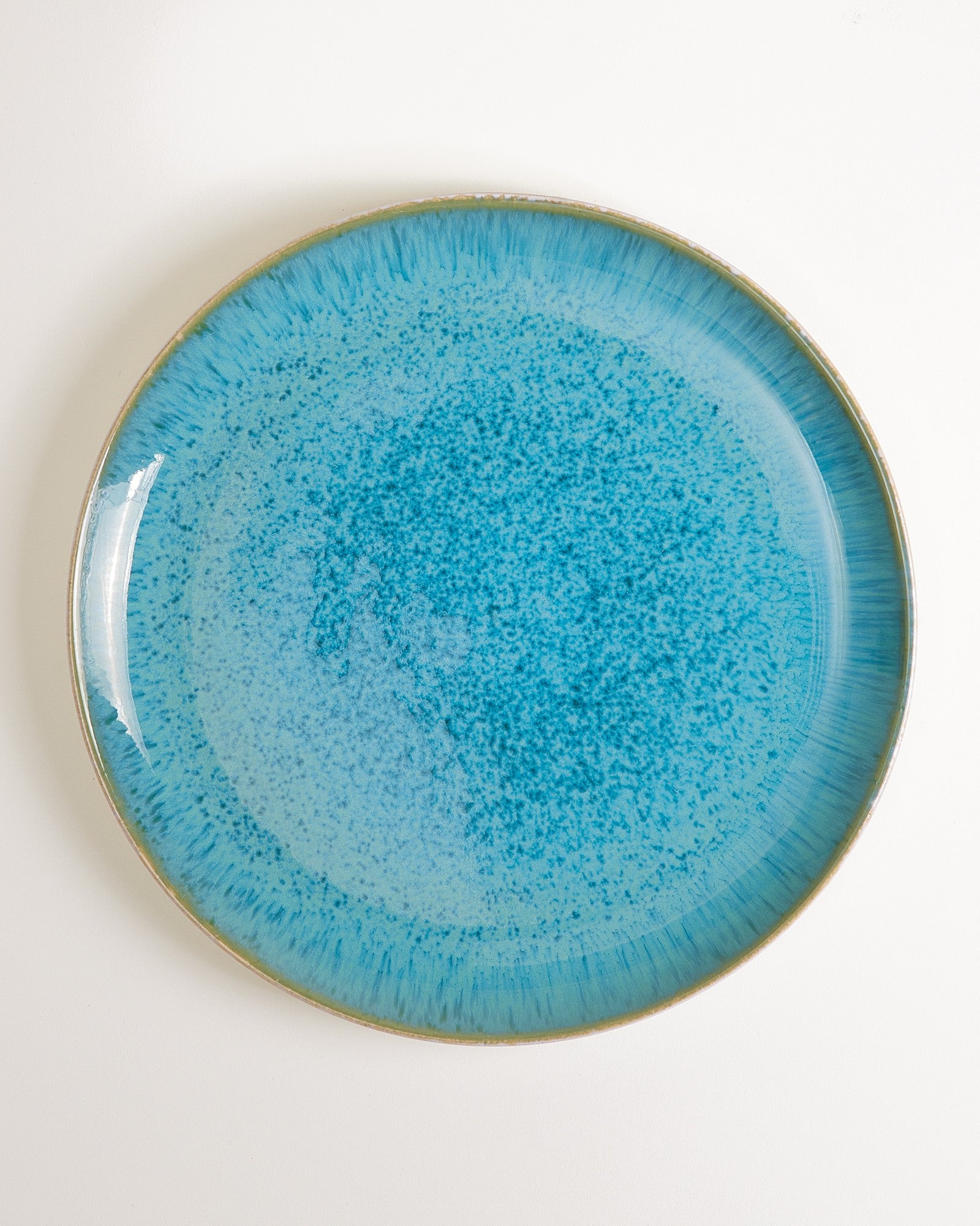 Areia Teller groß classic aqua