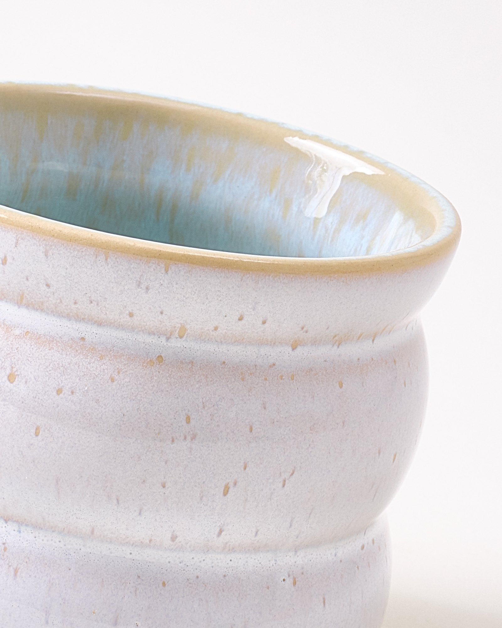 Areia set van 4 beker klein bubble azuurblauw