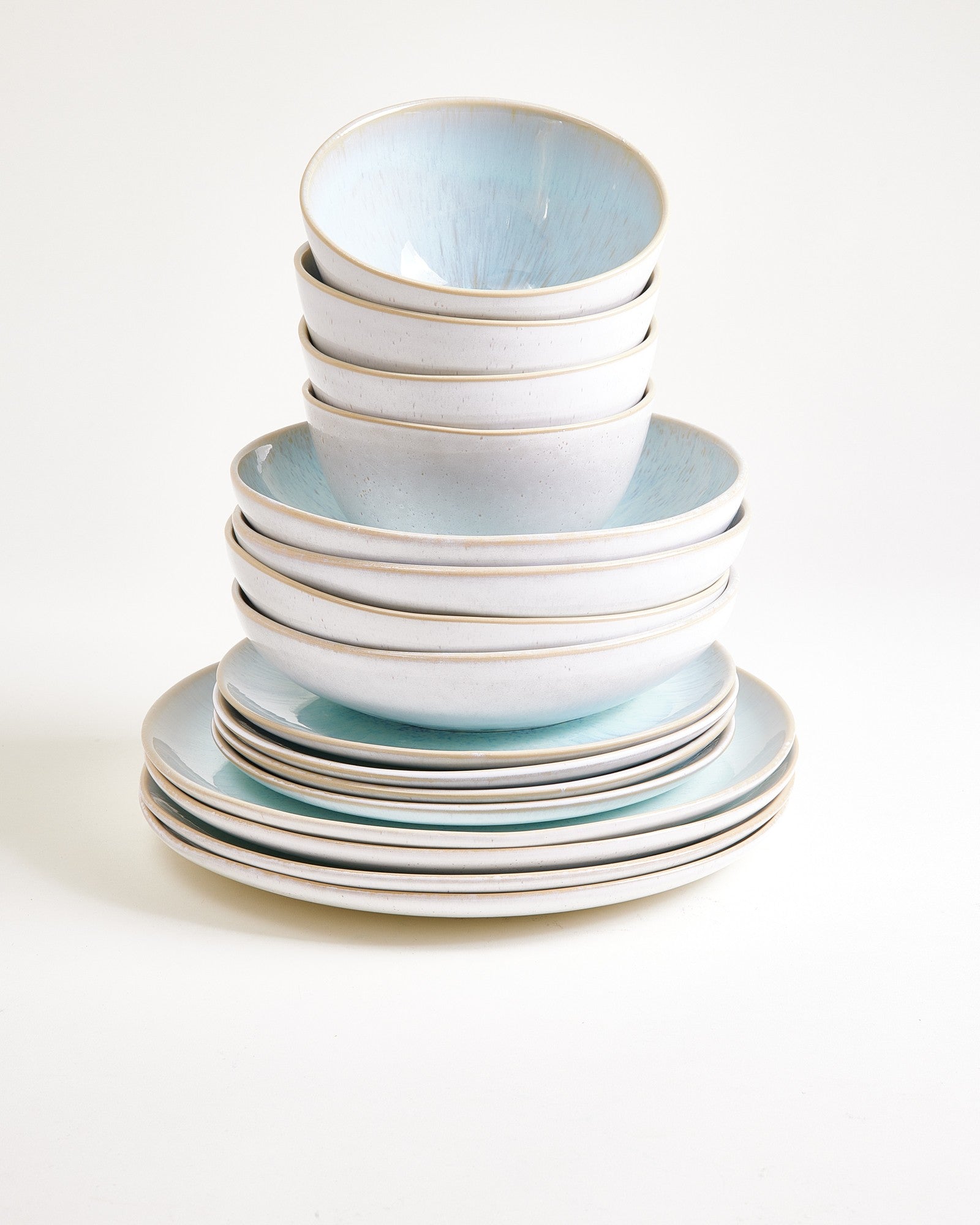 Areia azuurblauw 16-delige set