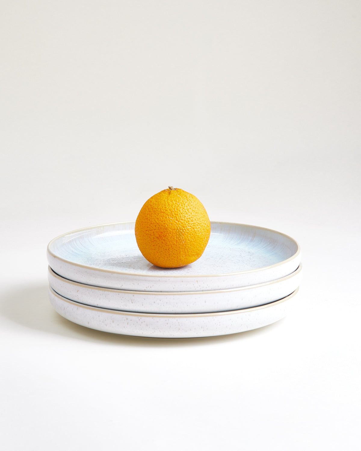 Areia - Large plate modern azure