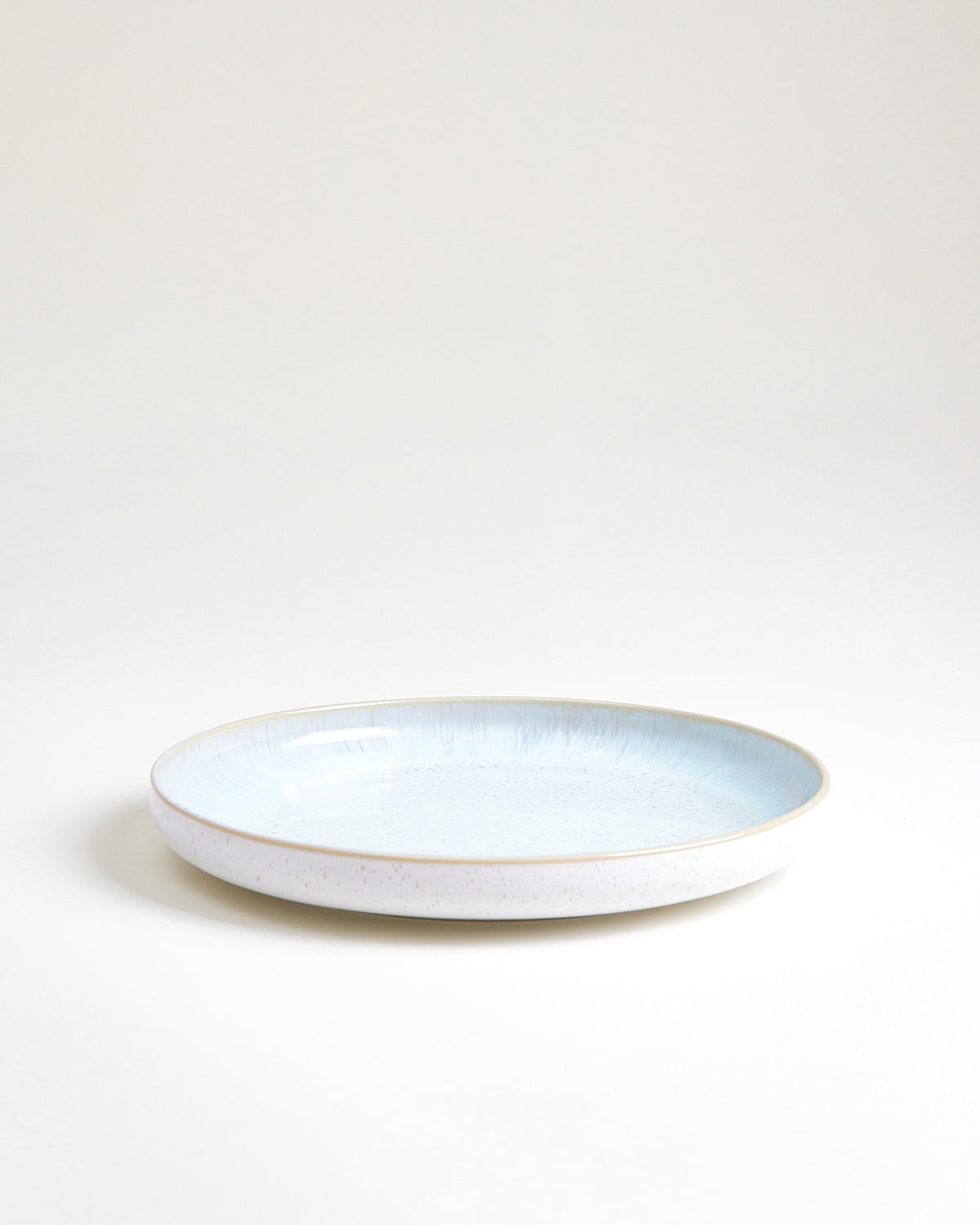 Areia - Large plate modern azure