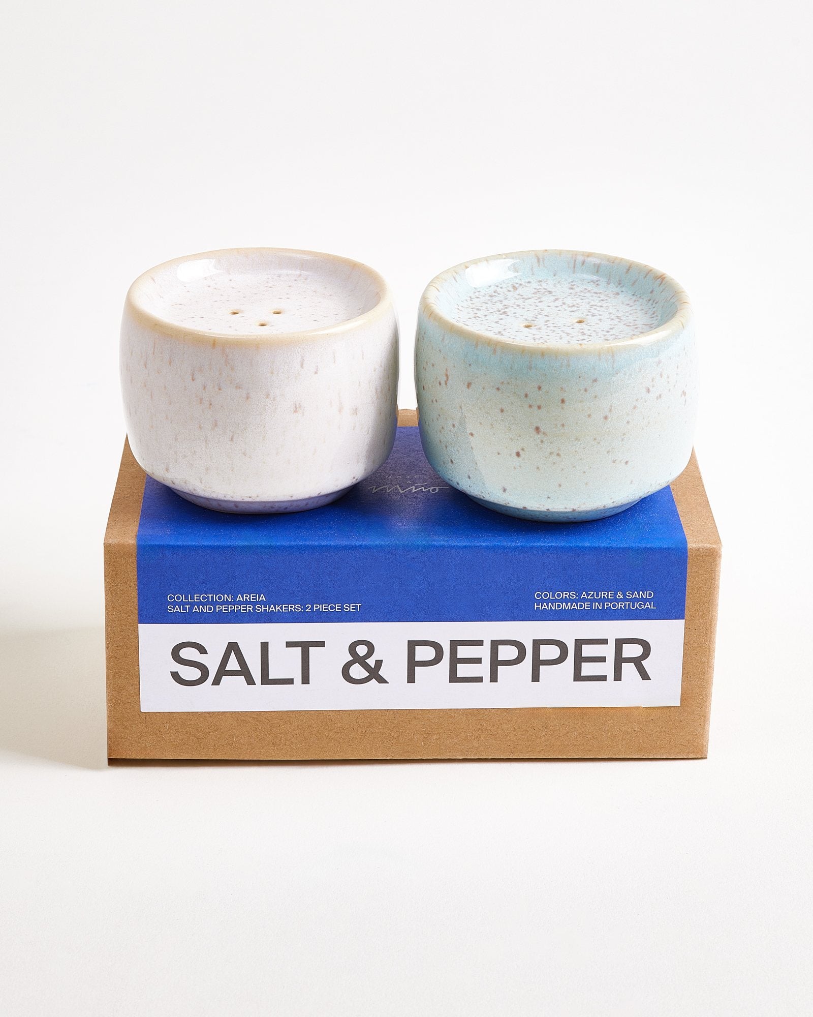 Areia Salt & Pepper Shakers sand azure