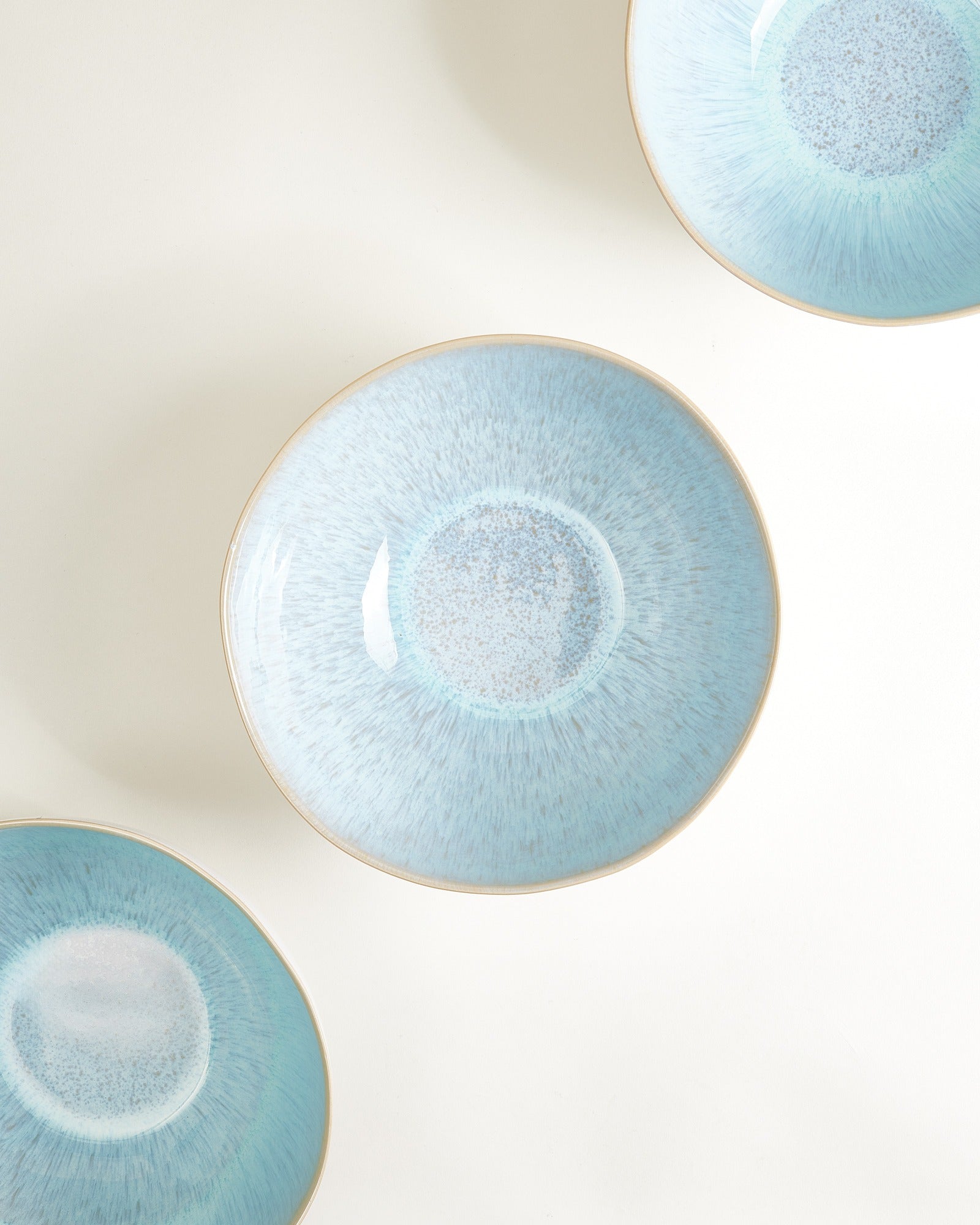 Areia serveerschaal azuurblauw