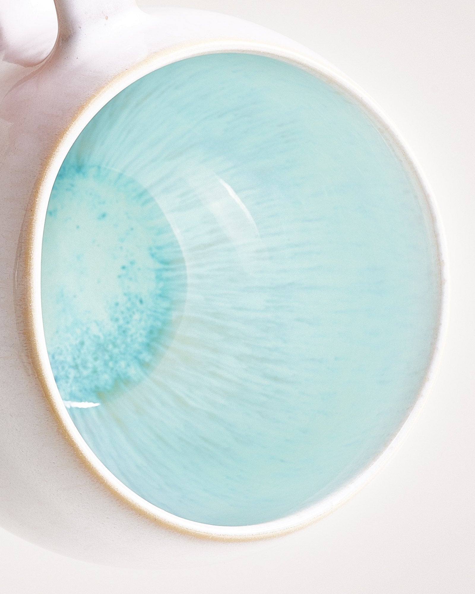 Areia set van 6 koppen groot azuurblauw