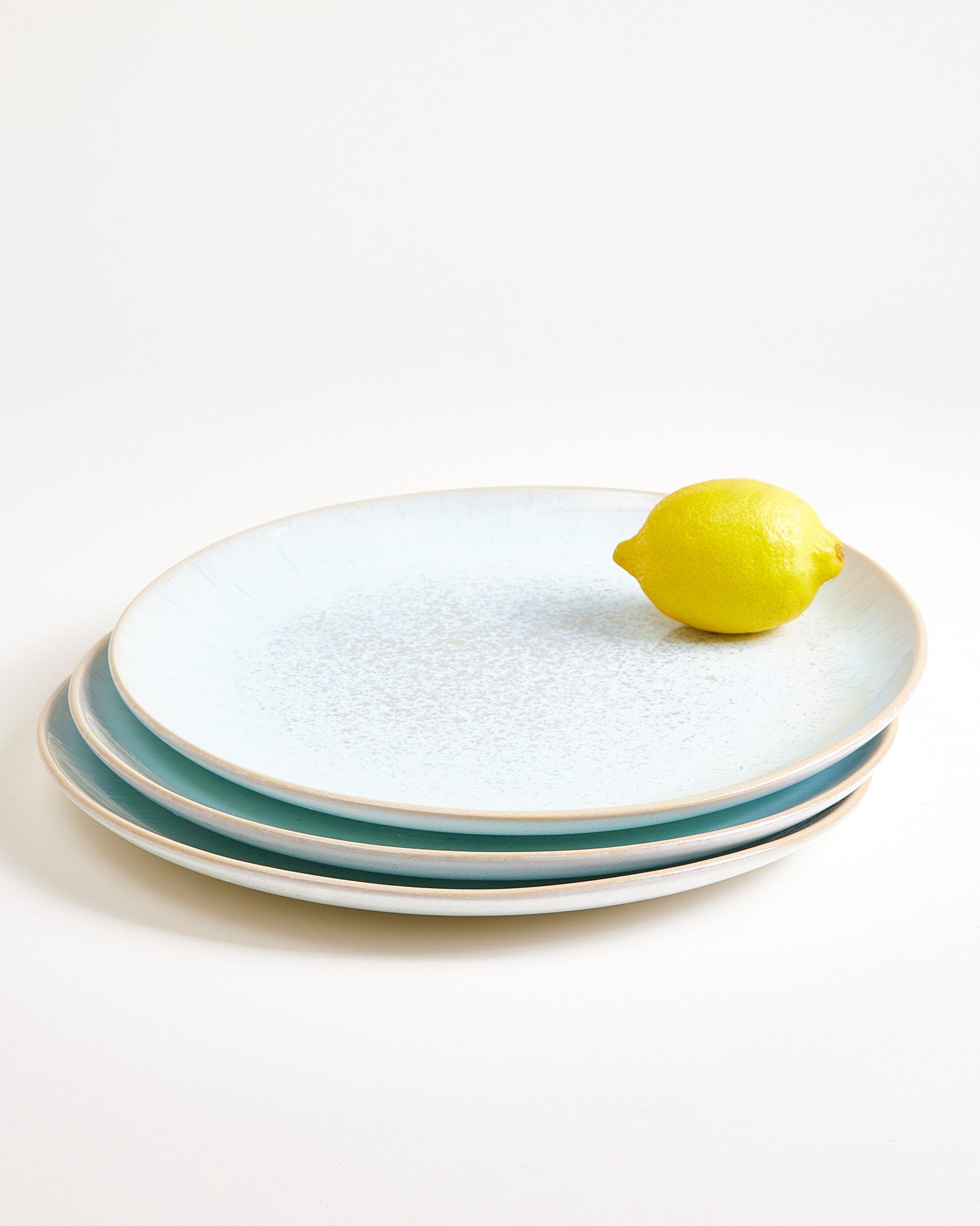 Areia - Grande assiette classique azur