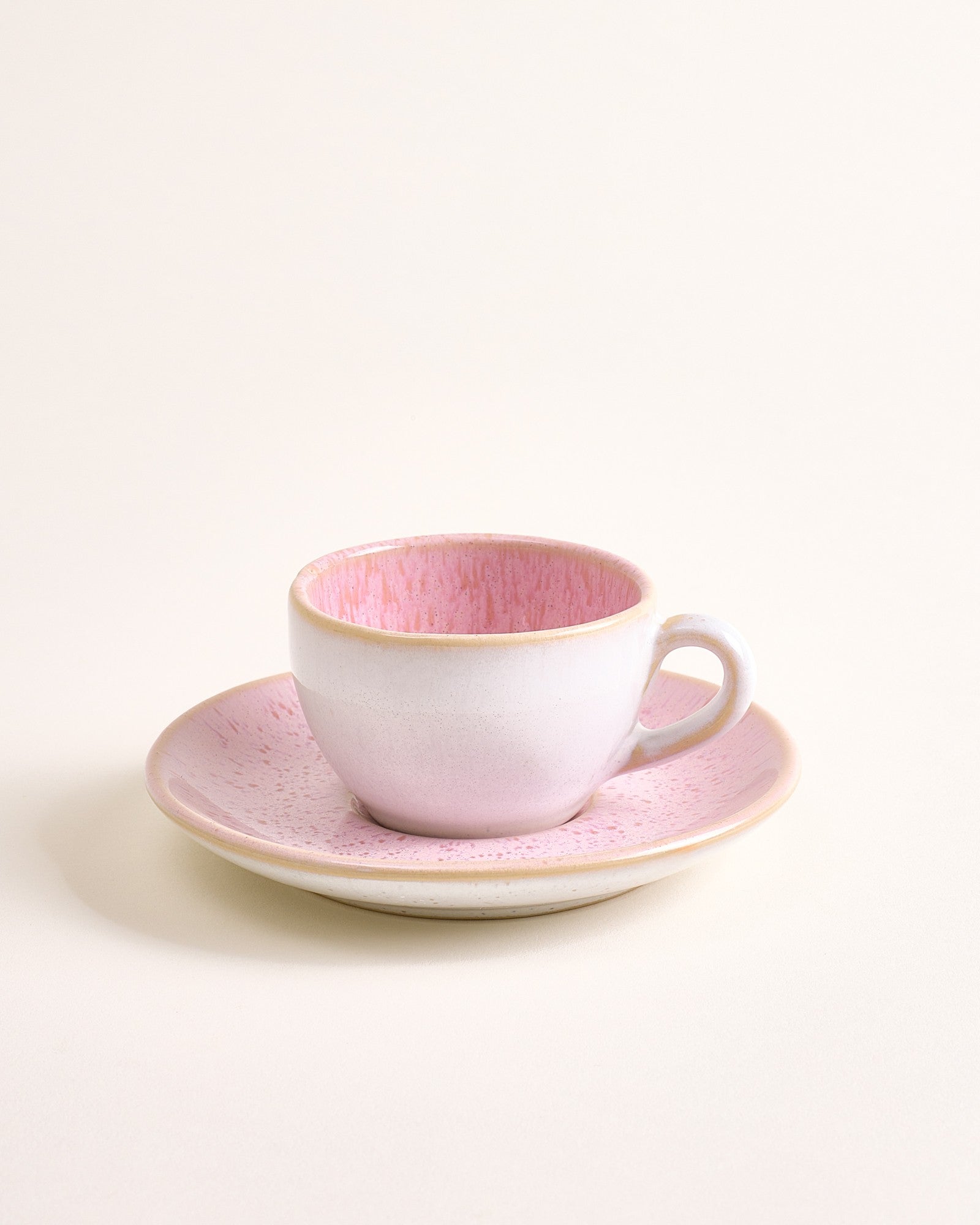 Areia - Espresso mug & Espresso saucer classic rosé