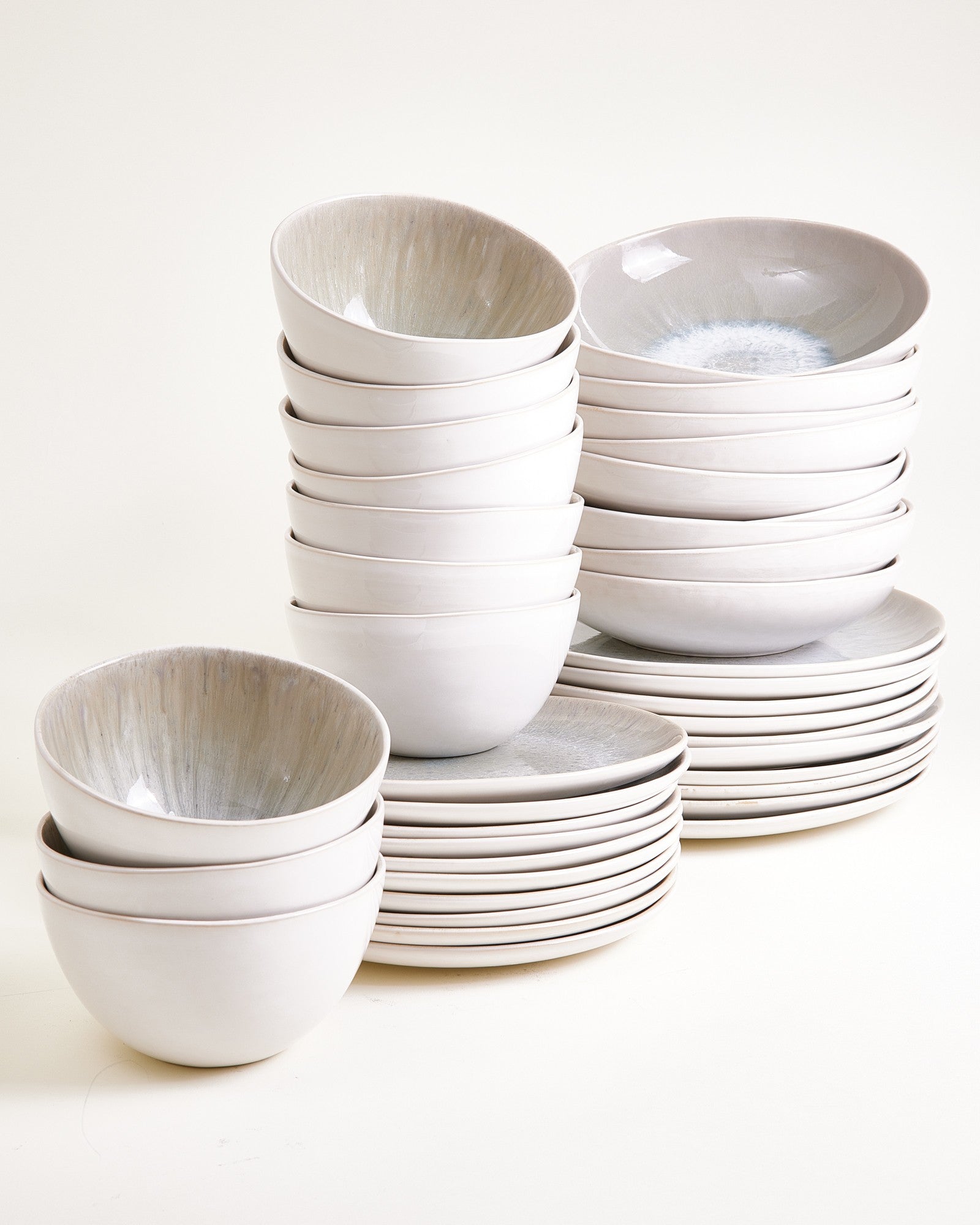 Areia grey - Set of 40 pieces