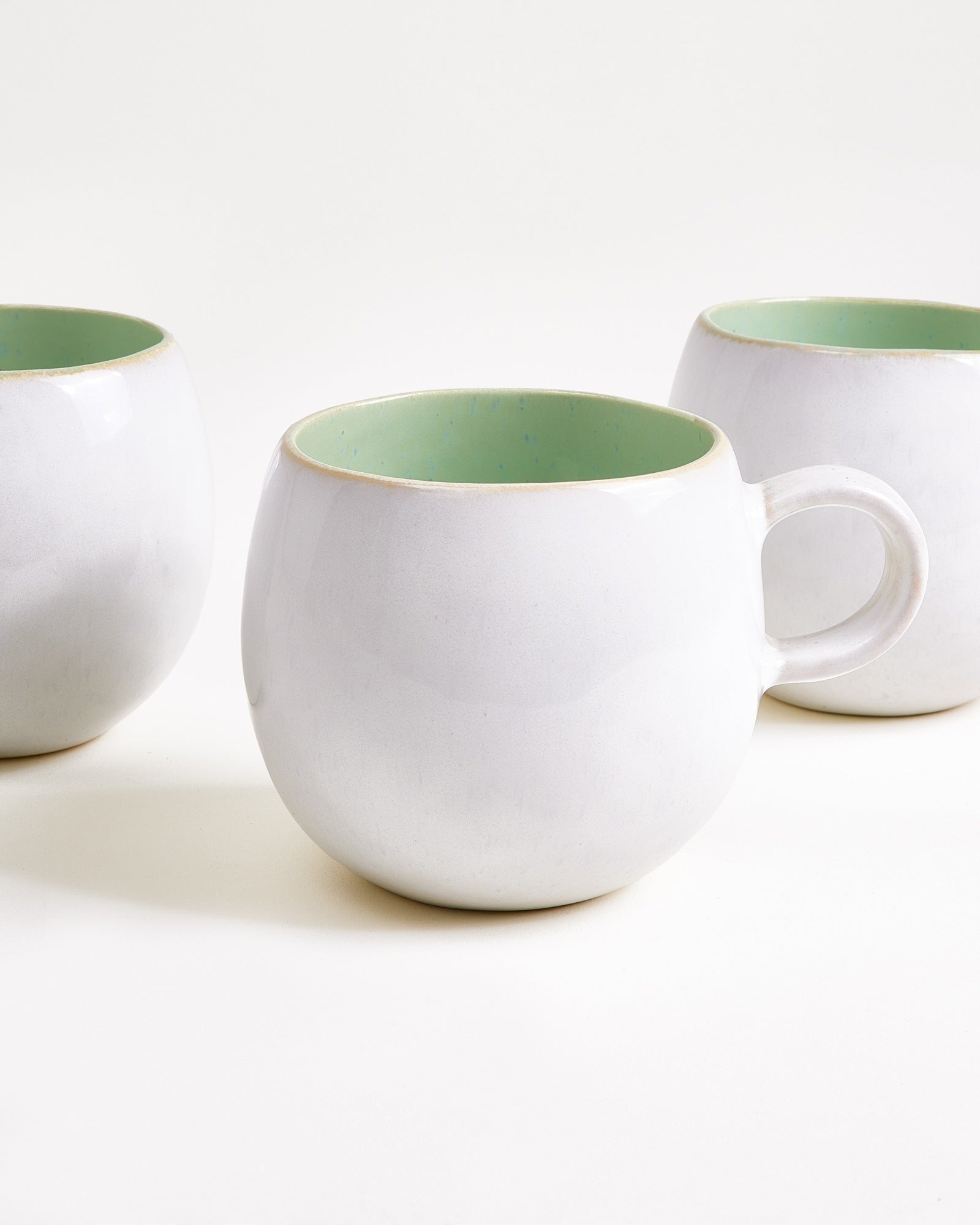 Areia - Set of 6 Mugs big mint