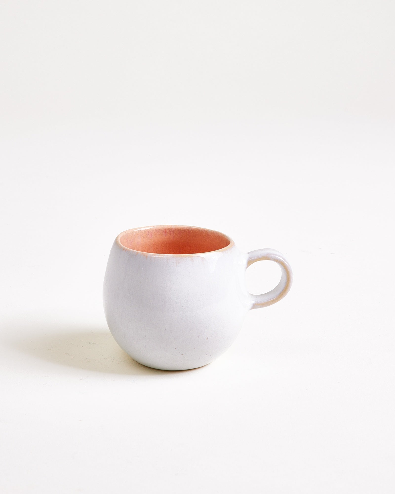 Areia - Tasse à café avec anse rose