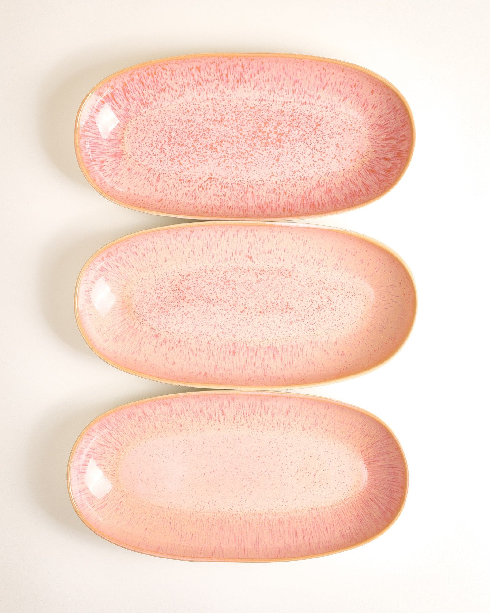Areia - Serving platter L pink