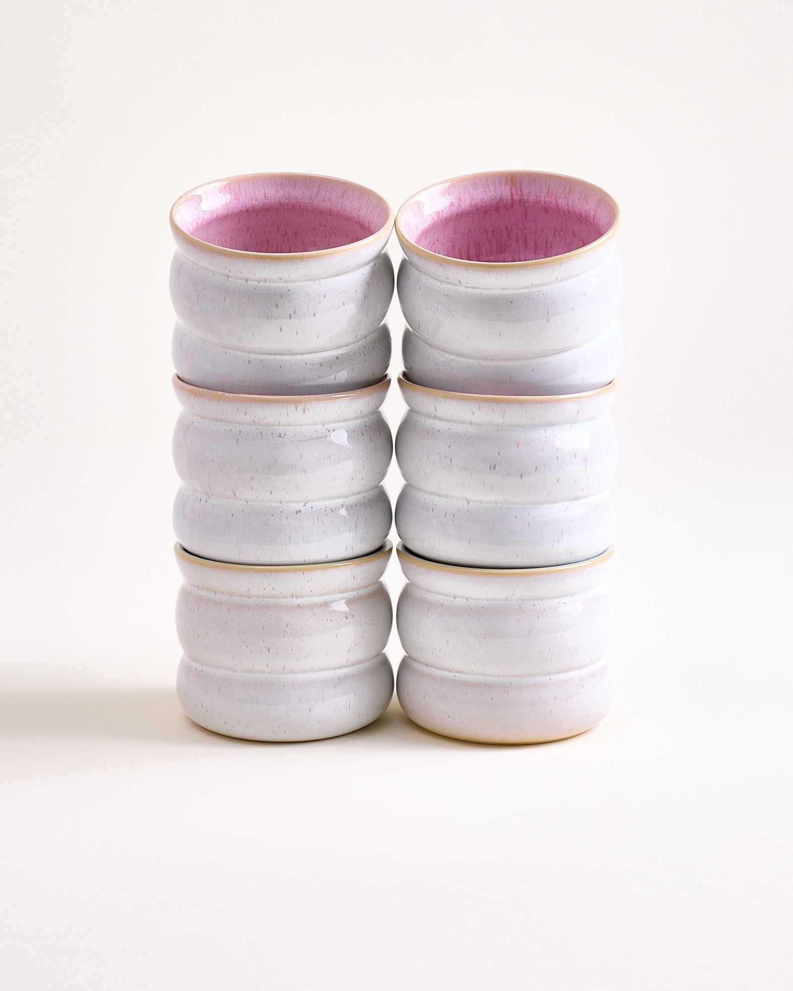 Areia - Kleine Beker Bubble rosé Set van 6